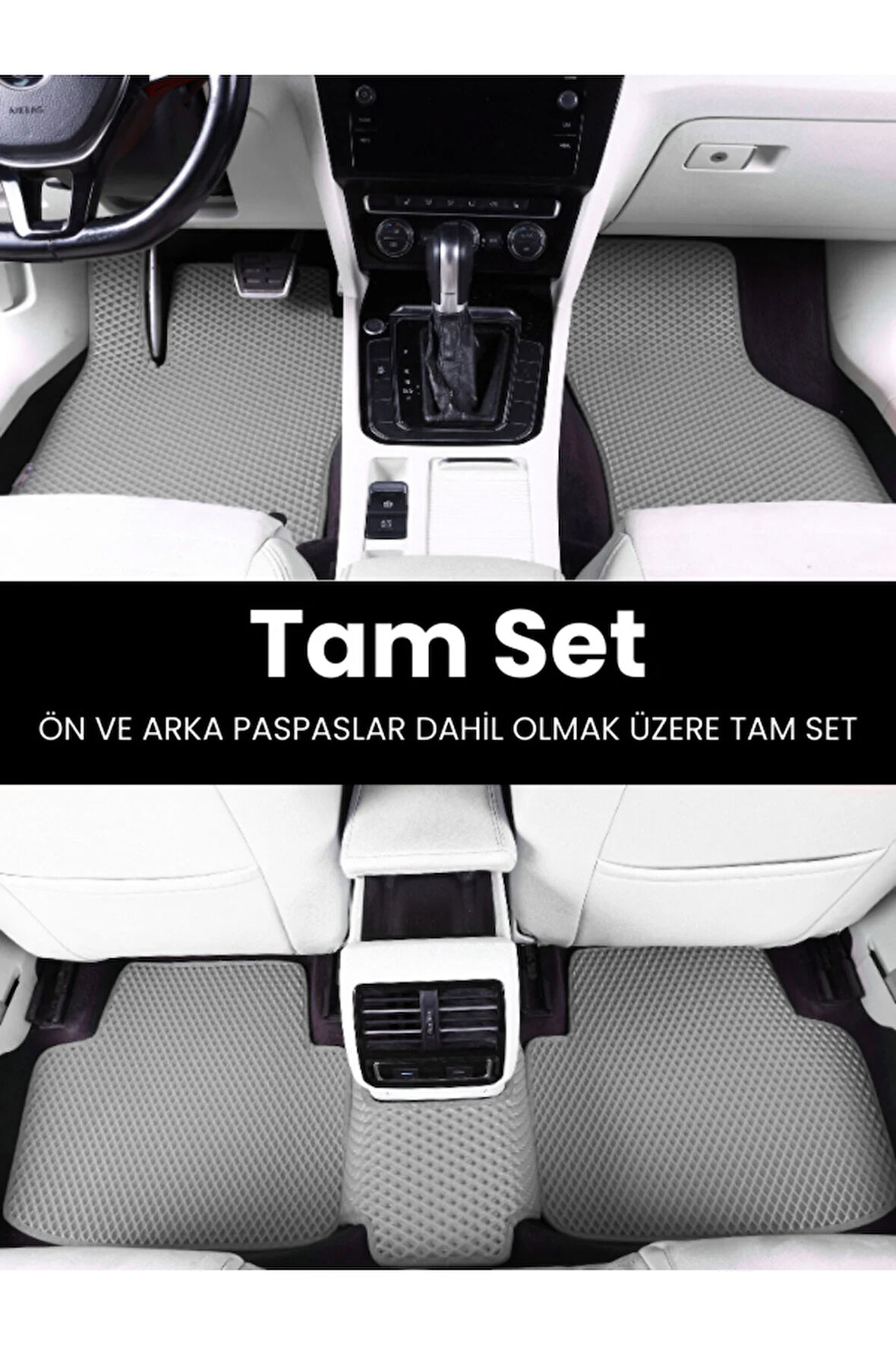 DACİA-SANDERO STEPWAY-(2020-2025) İÇİN EVA İÇ PASPAS TAKIMI (METAL TOPUKLUK HARİÇ)