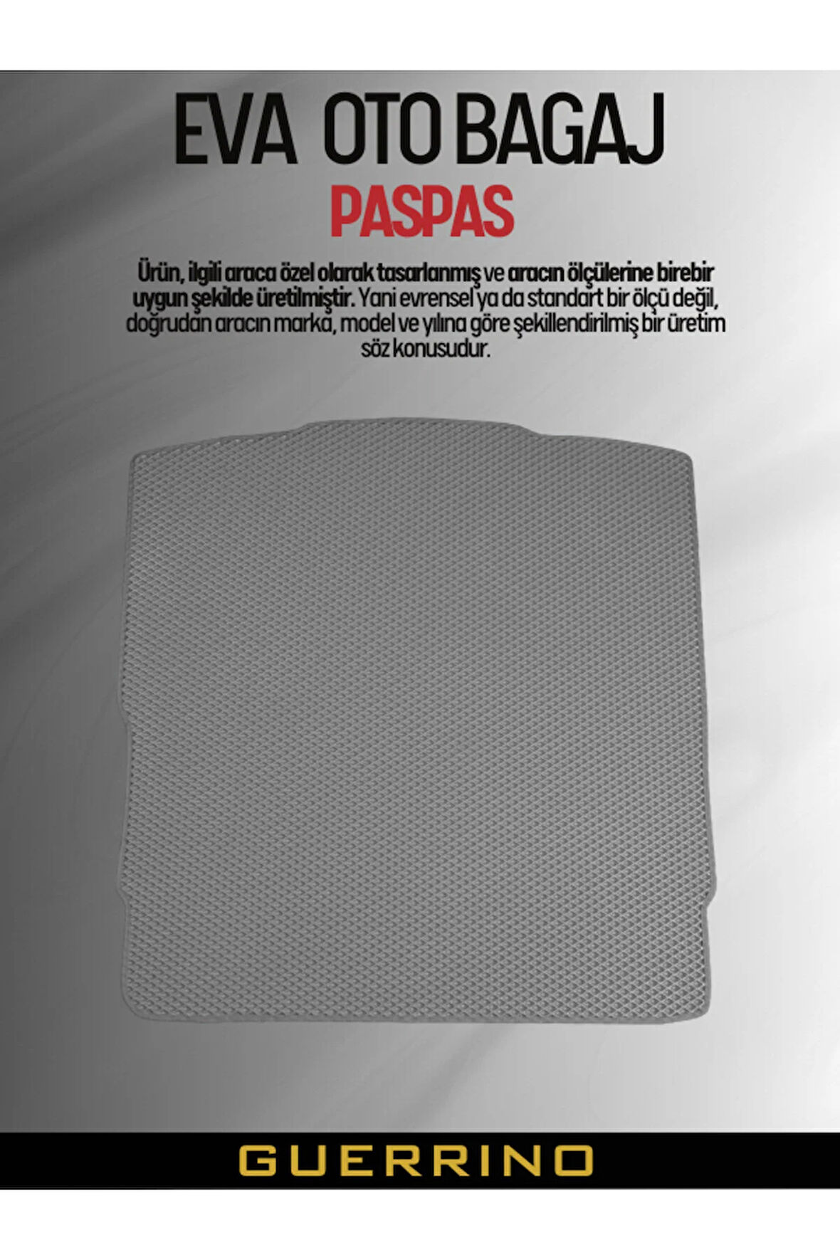 CİTROEN-C3-PİCASSO-(2009-2017) İÇİN EVA BAGAJ HAVUZU