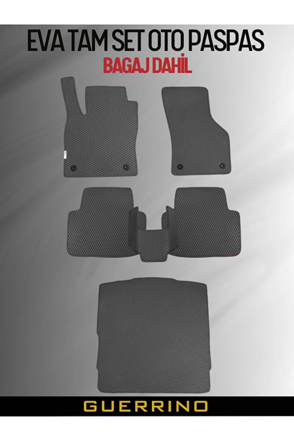 FİAT-EGEA SEDAN-(2015-2025) İÇİN EVA FUL PASPAS TAKIMI (METAL TOPUKLUK HARİÇ)