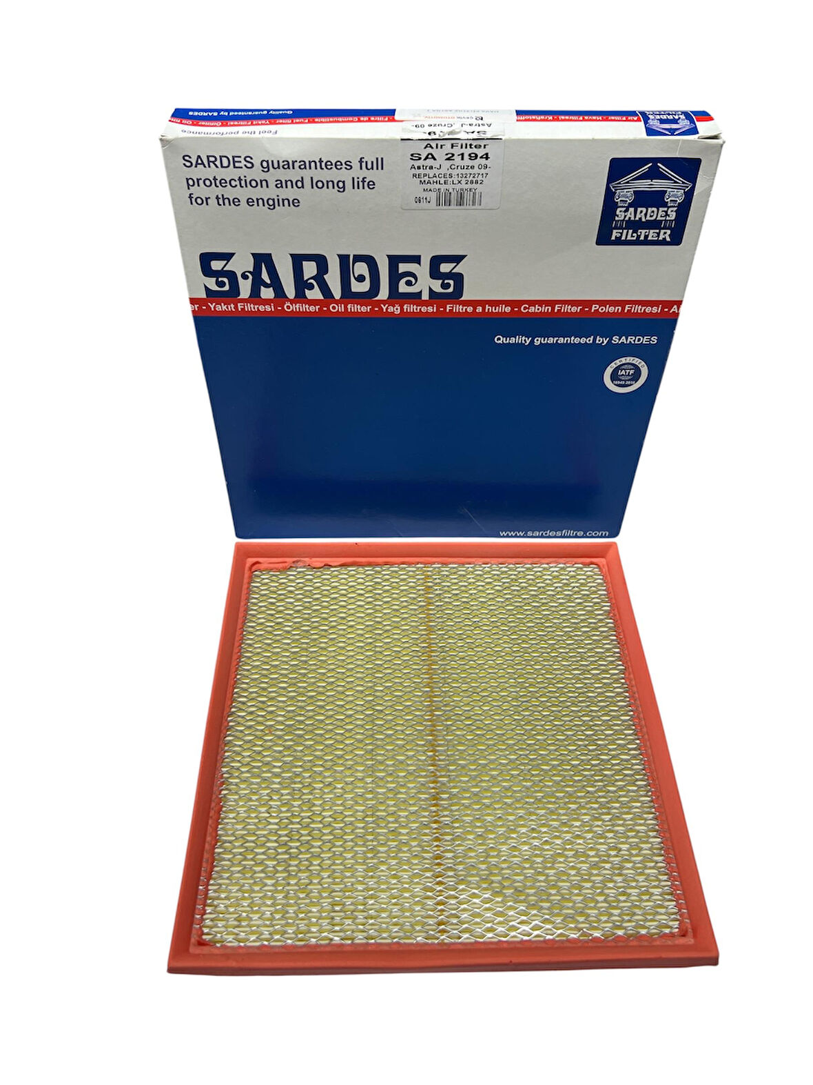 HAVA FILTRESI / OPEL ASTRA J 1.4 09-15 CHEVROLET CRUZE 1.6 1.8 09> A14XEL-A14XER-B14XER/835056