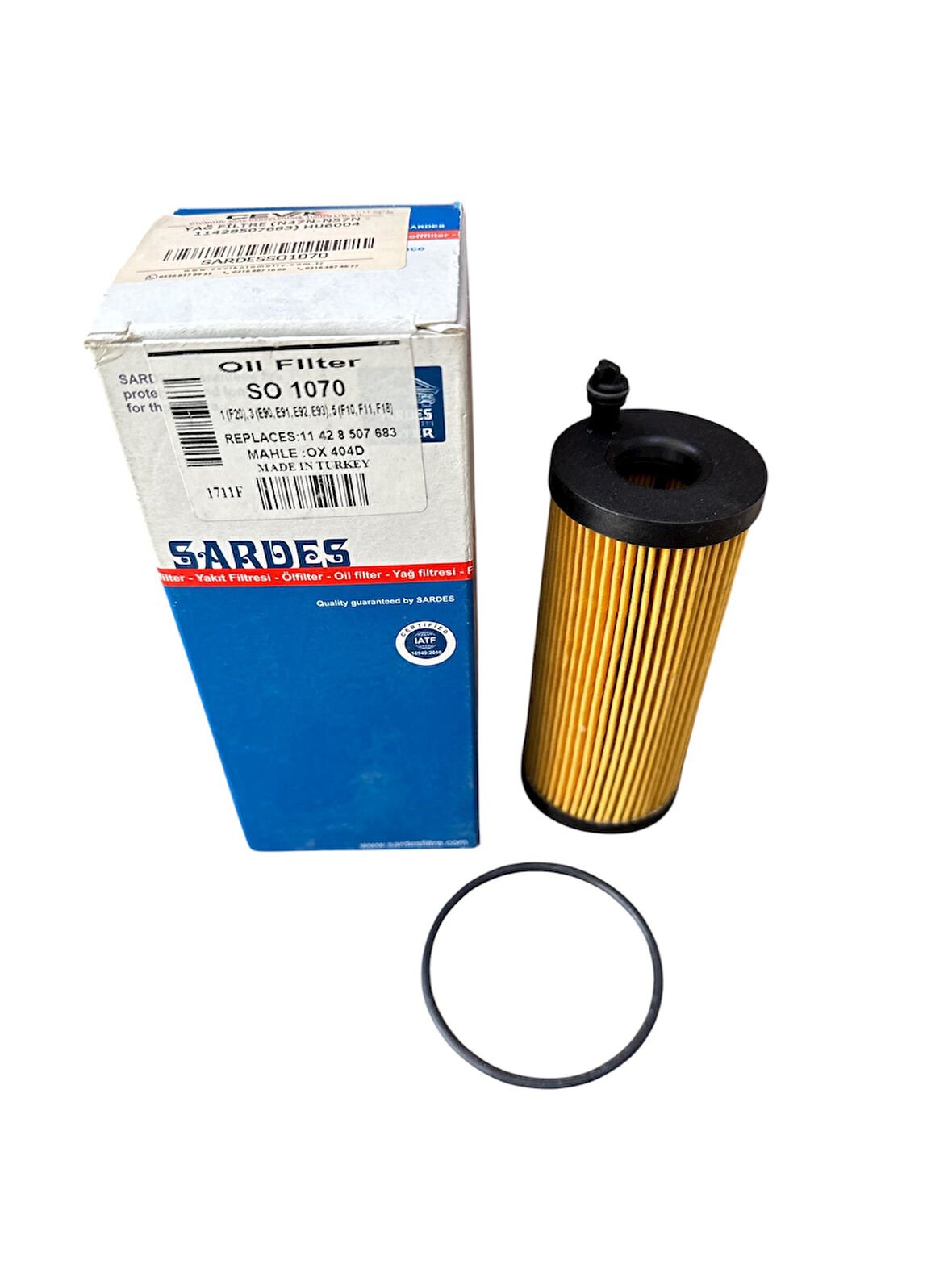 YAĞ FİLTRESİ / BMW N47-N57-F20-F21-E90-E91-F30-F10-X1-X3-F25 (10-18)/ 11428507683-SO1070