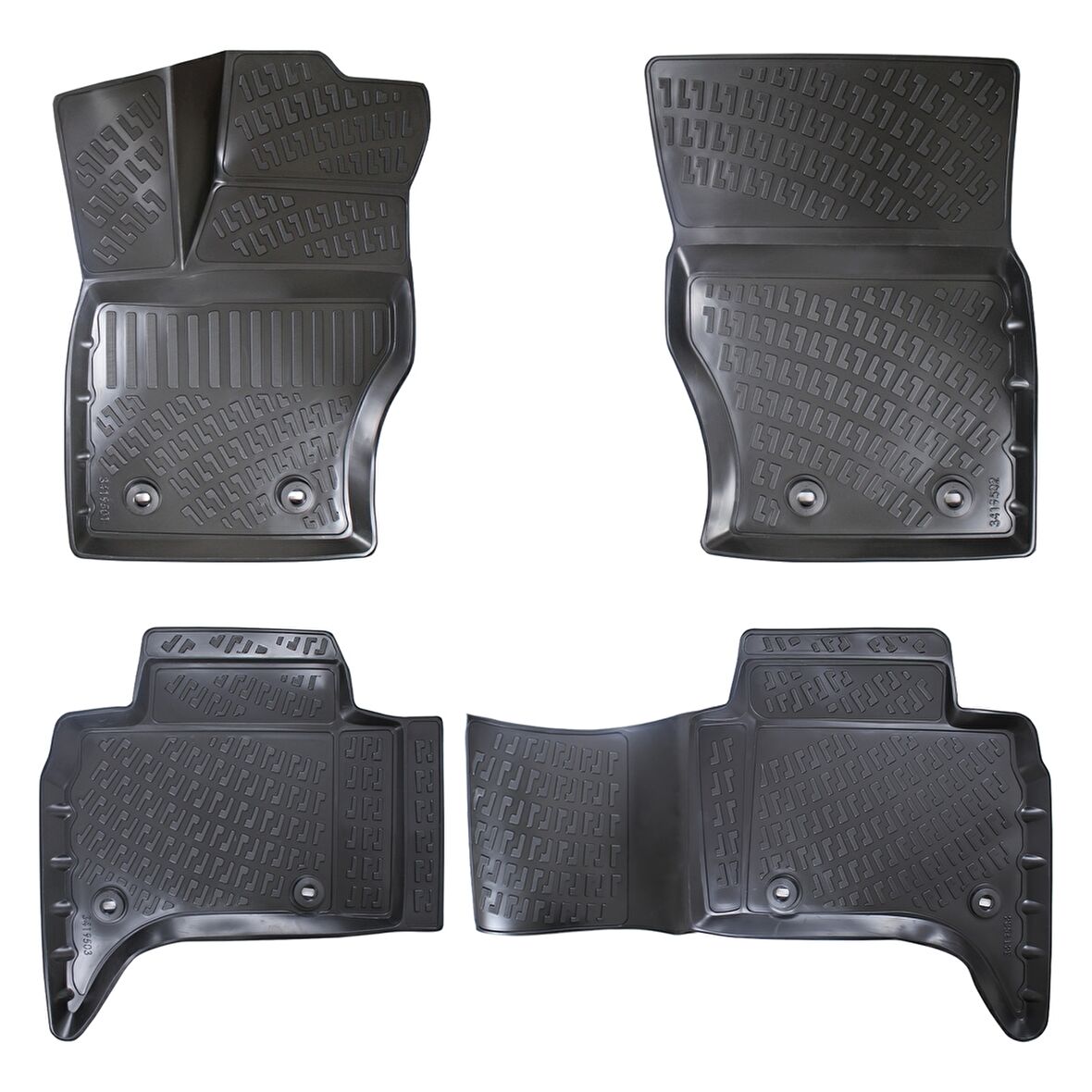Land Rover Range Rover Voque 2012 Sonrası 3D Havuzlu Paspas
