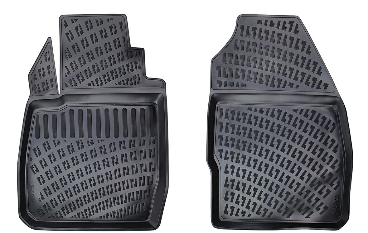 Ford Fiesta 2002-2008 PANELVAN 3D Havuzlu Paspas (2parça)