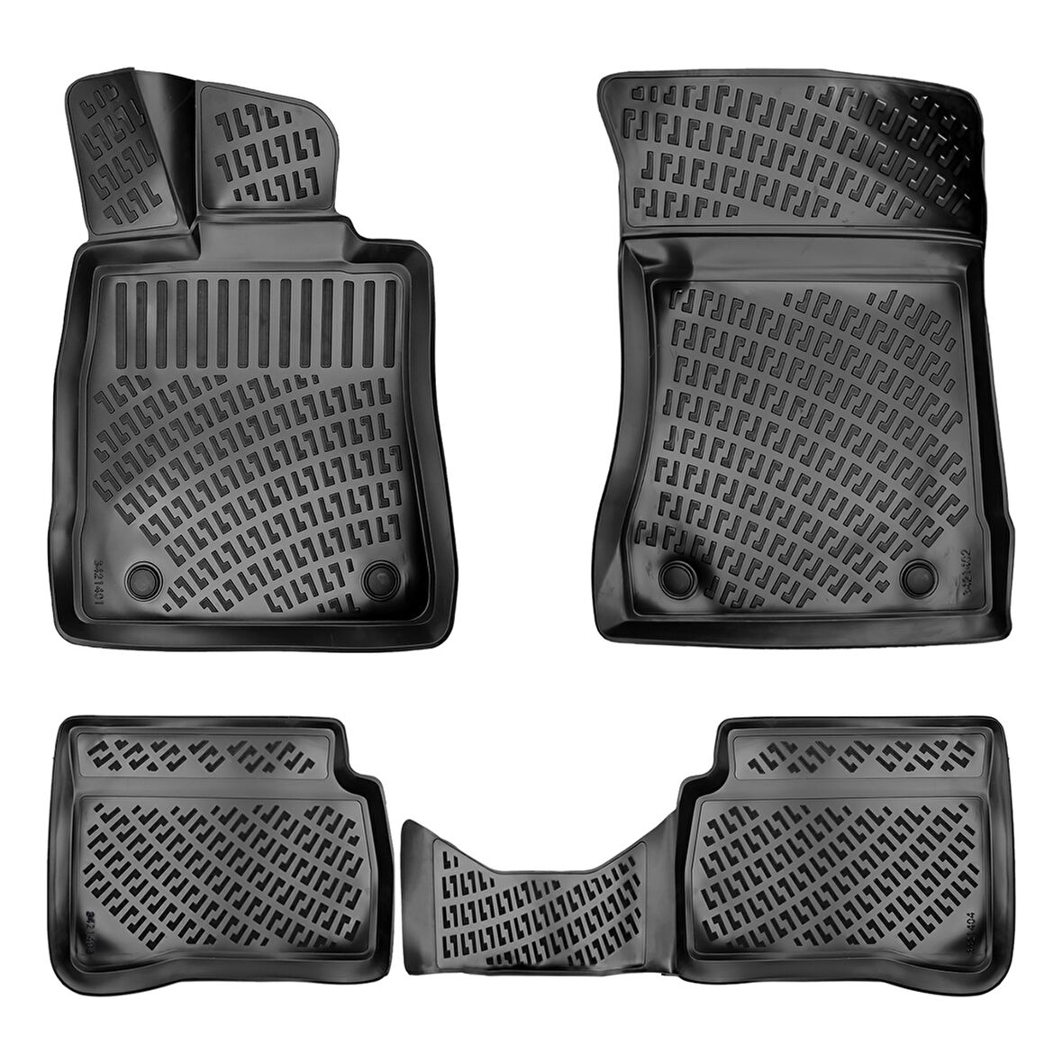 Mercedes S Serisi W221 2006-2013 3D Havuzlu Paspas