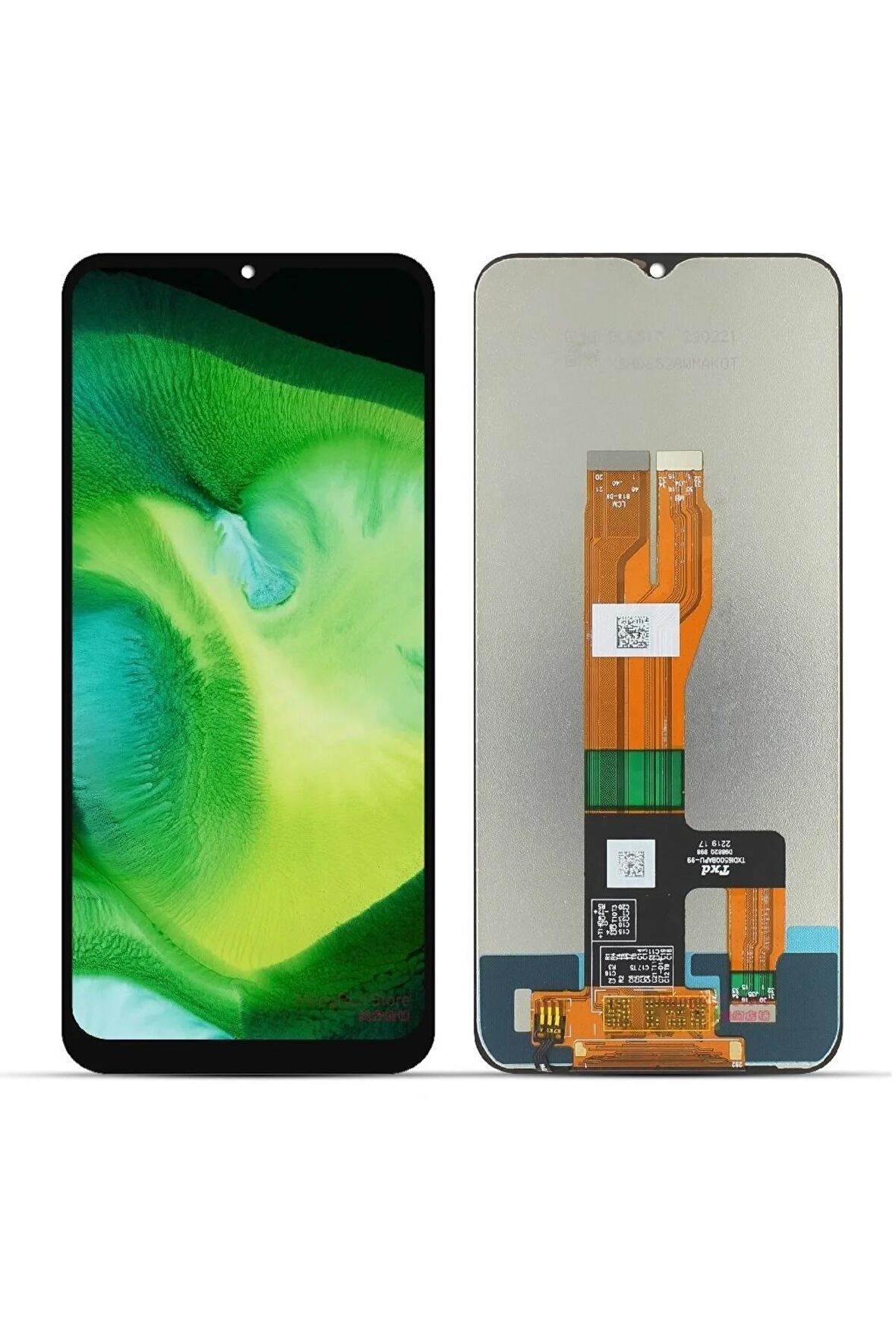 REALME C30 UYUMLU LCD DOKUNMATİK EKRAN ÇITASIZ SİYAH(TAMİR SETİ HEDİYELİ)