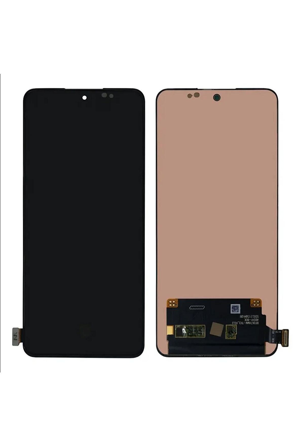 OPPO RENO 8T UYUMLU LCD DOKUNMATİK EKRAN ÇITASIZ SİYAH (4G)(TAMİR SETİ HEDİYELİ)