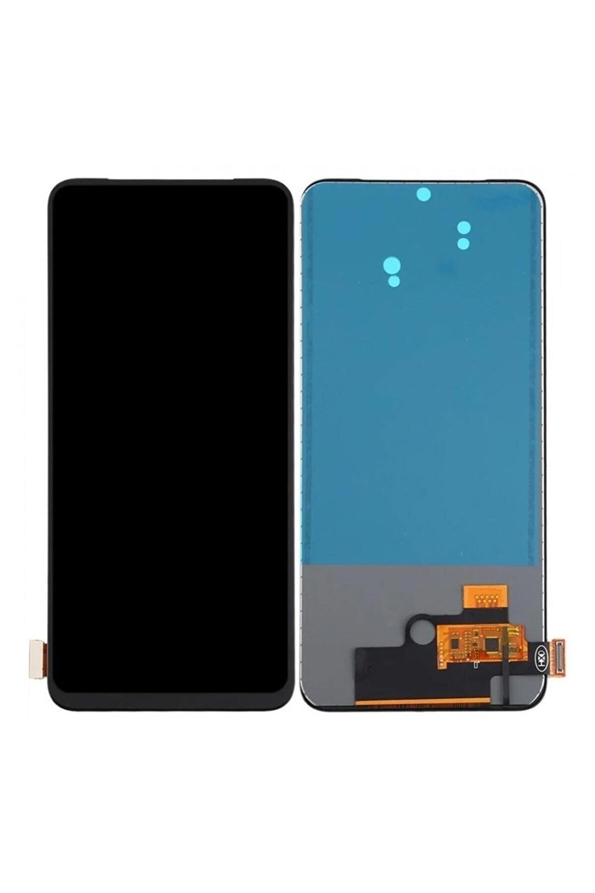 OPPO RENO 2Z UYUMLU LCD DOKUNMATİK EKRAN ÇITASIZ SİYAH SERVICE