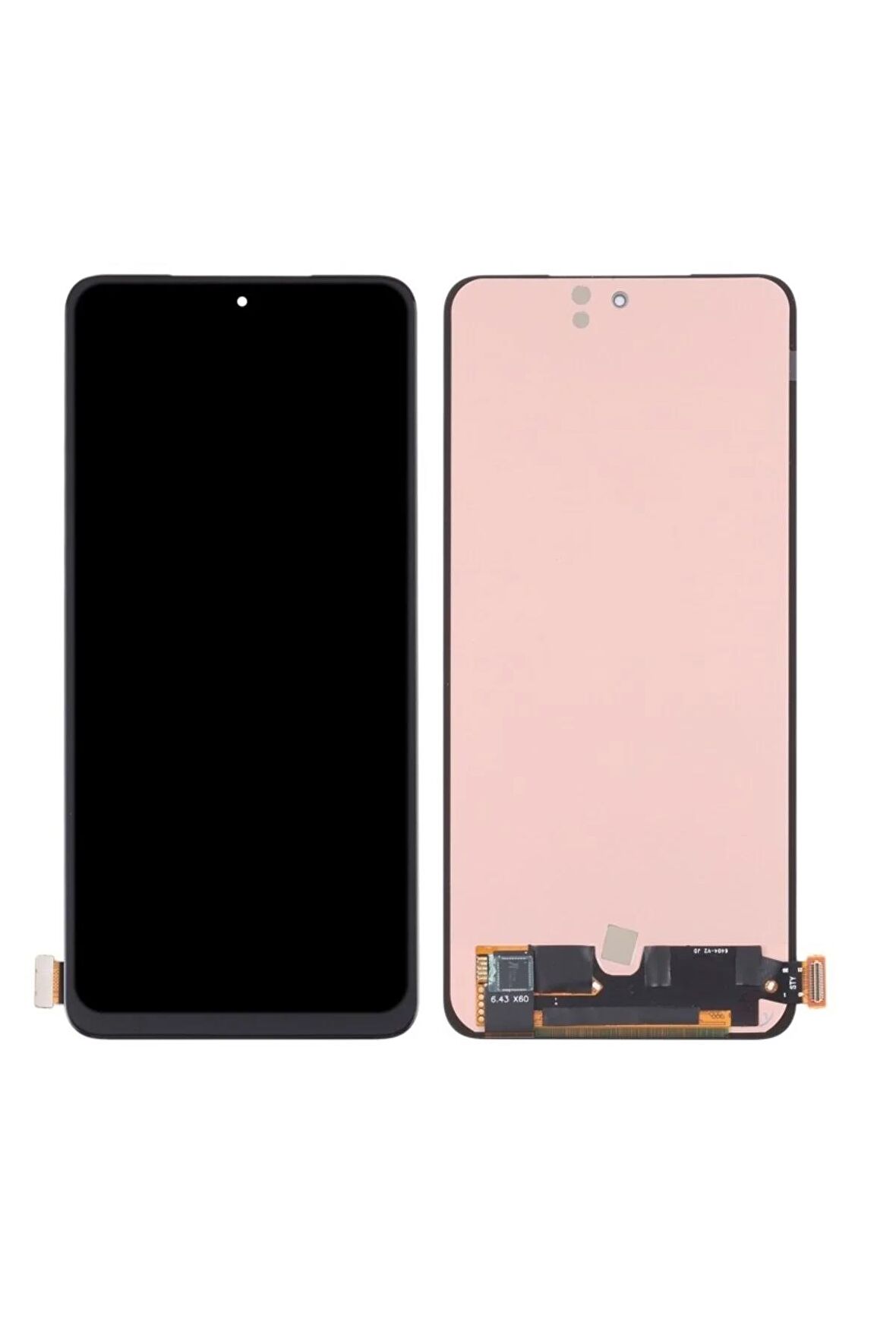 VİVO X60 PRO UYUMLU LCD DOKUNMATİK EKRAN ÇITASIZ SİYAH ORI