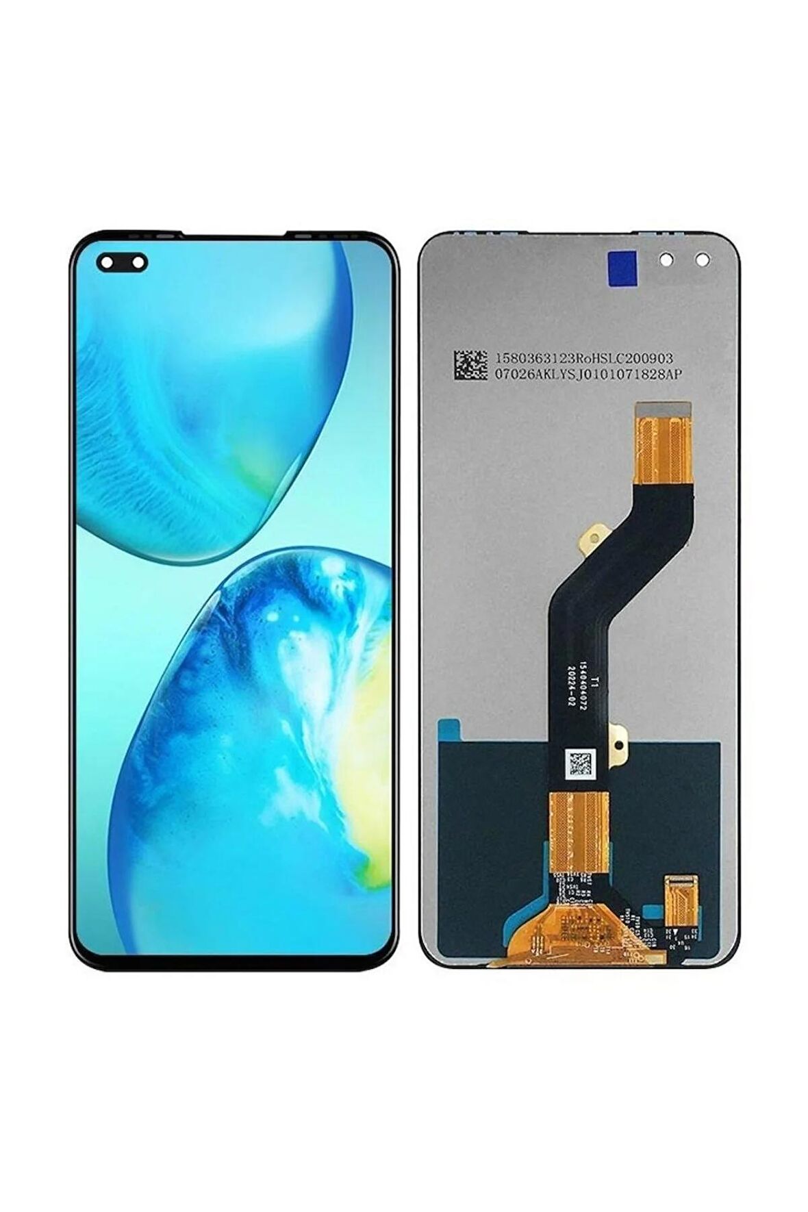 İNFİNİX NOTE 8 UYUMLU LCD DOKUNMATİK EKRAN ÇITASIZ SİYAH (X692)