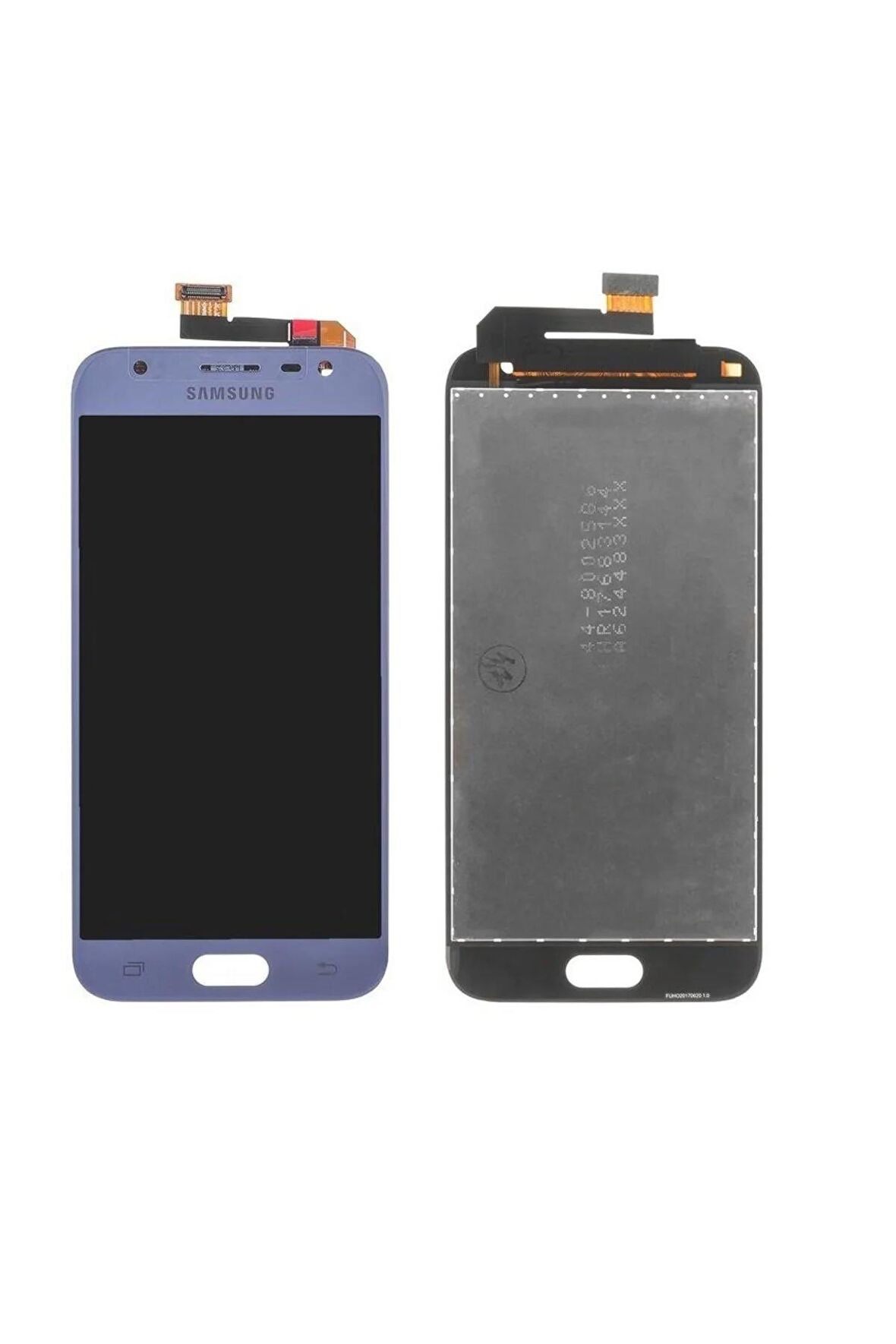 SAMSUNG J3 PRO J330 UYUMLU LCD DOKUNMATİK EKRAN  SILVER(MAVİ)