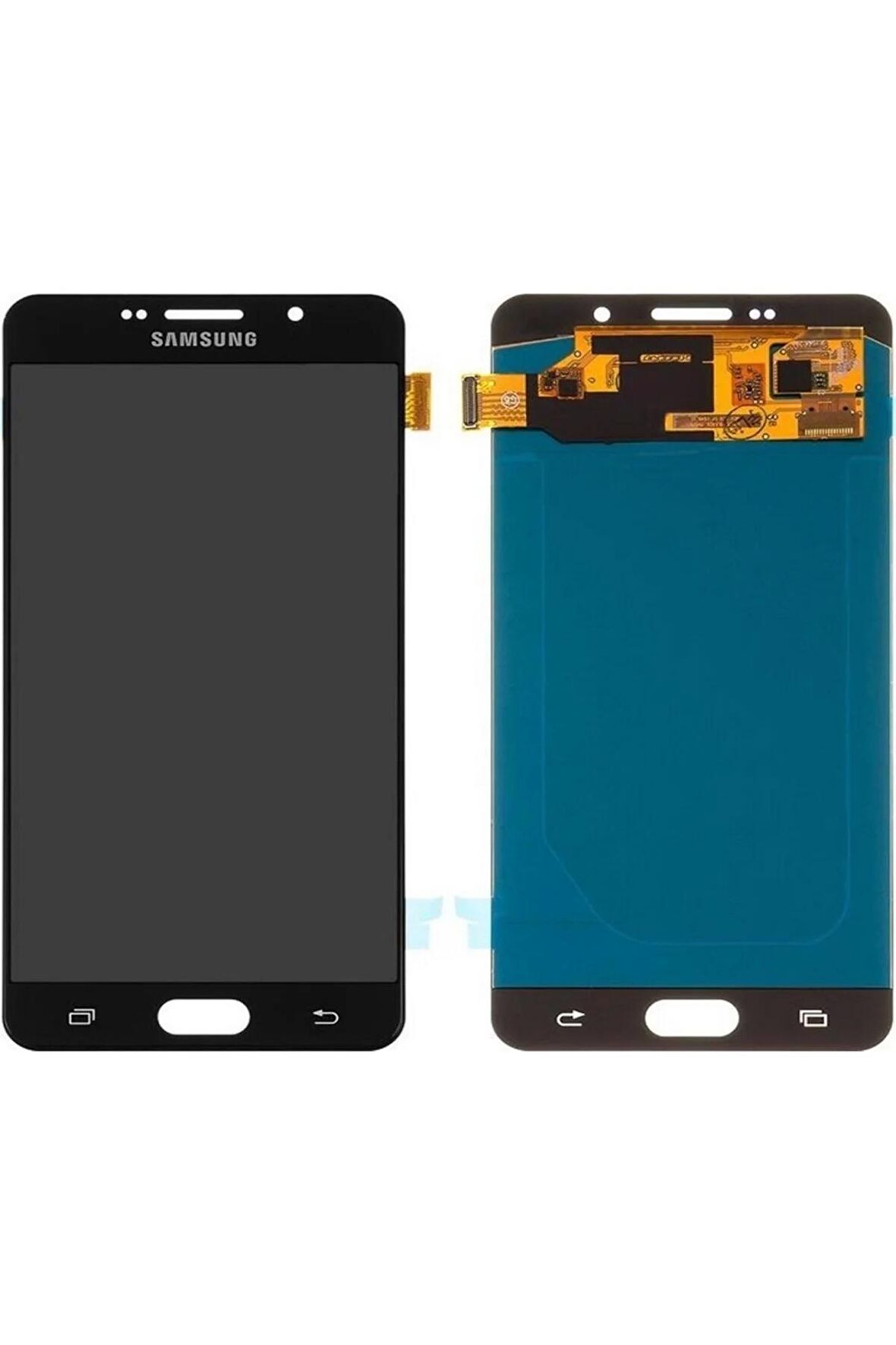 SAMSUNG A7 2016 A710 UYUMLU LCD DOKUNMATİK EKRAN OLED SİYAH