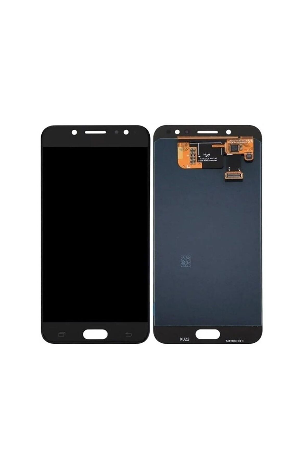 SAMSUNG C8 C7100 UYUMLU LCD DOKUNMATİK EKRAN  SİYAH