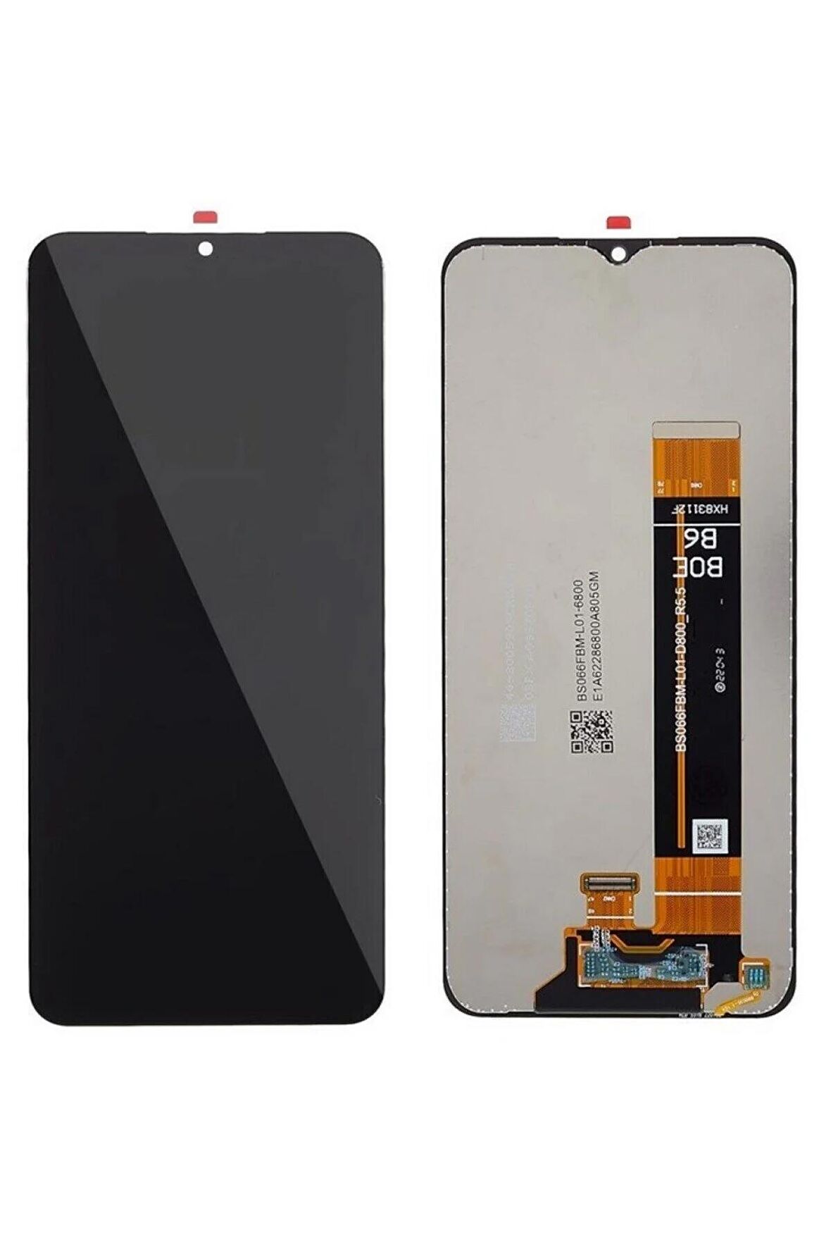 SAMSUNG A13 5G A136 UYUMLU LCD DOKUNMATİK EKRAN ÇITASIZ SİYAH