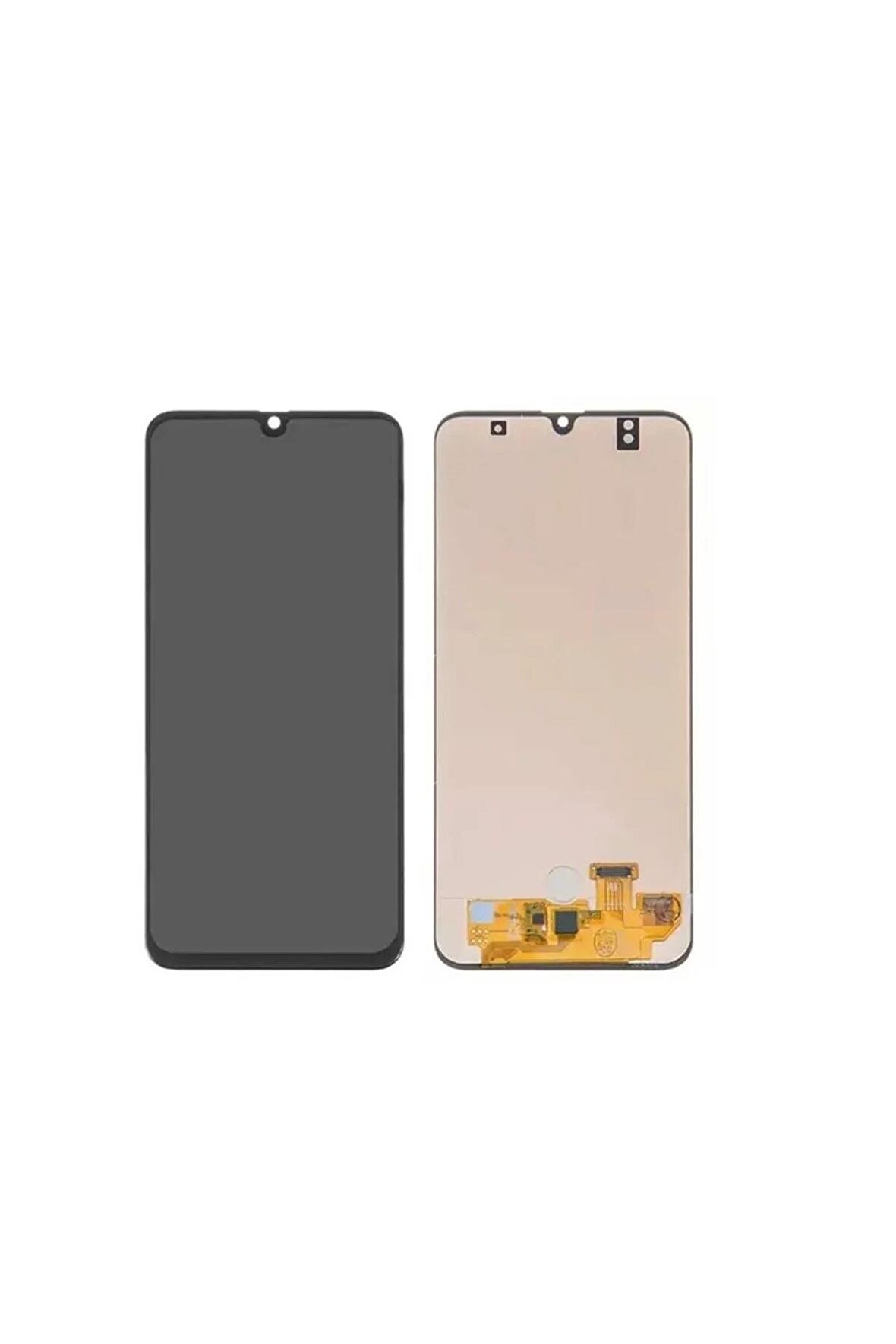 SAMSUNG A30S A307 UYUMLU LCD DOKUNMATİK EKRAN ÇITASIZ SİYAH (INCELL)