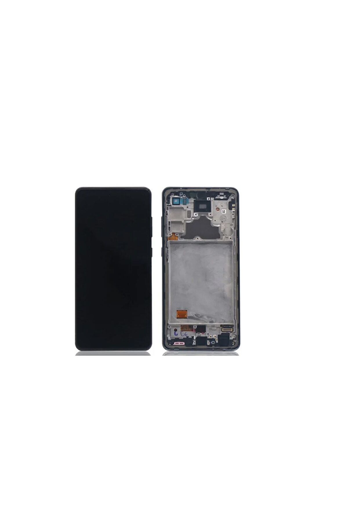 SAMSUNG A72 A725 LCD DOKUNMATİK EKRAN ÇITALI SİYAH REVİZE