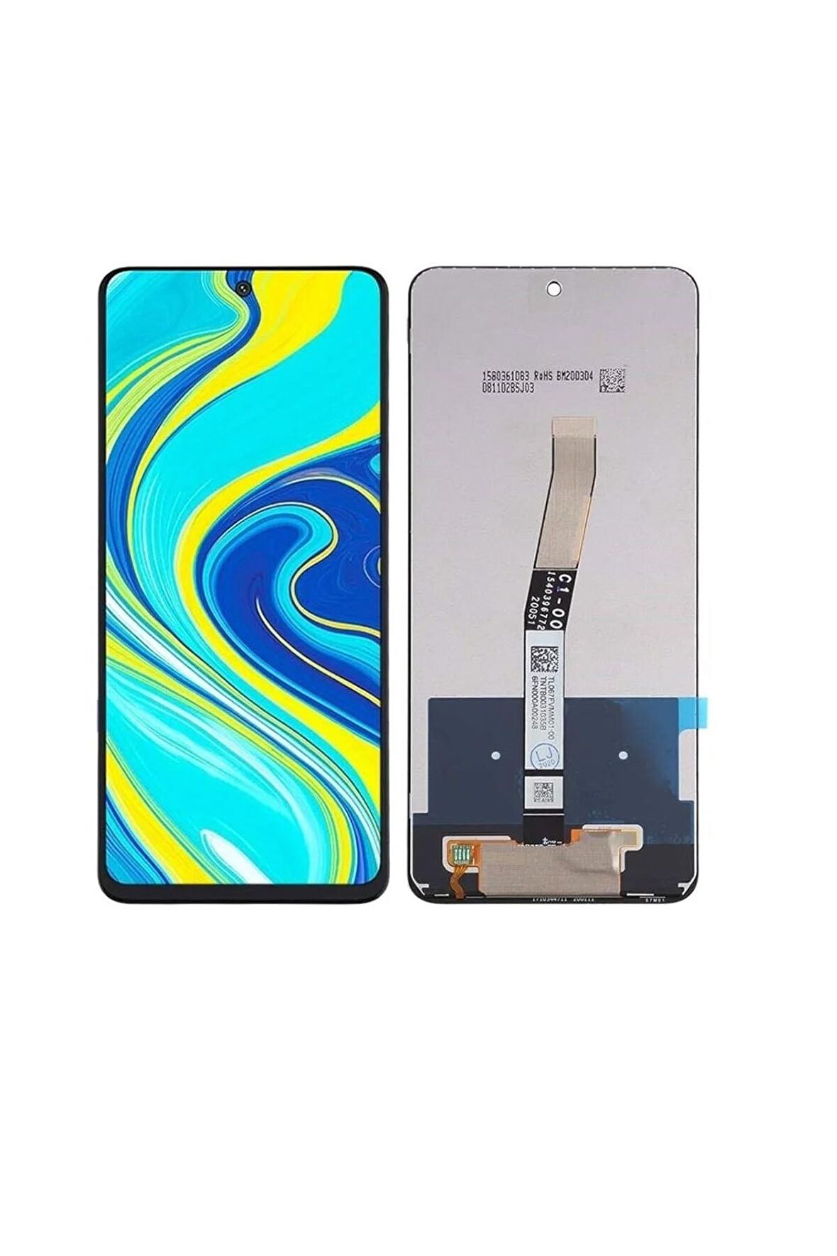 XİAOMİ Redmi Note 9S Uyumlu Lcd Dokunmatik Ekran