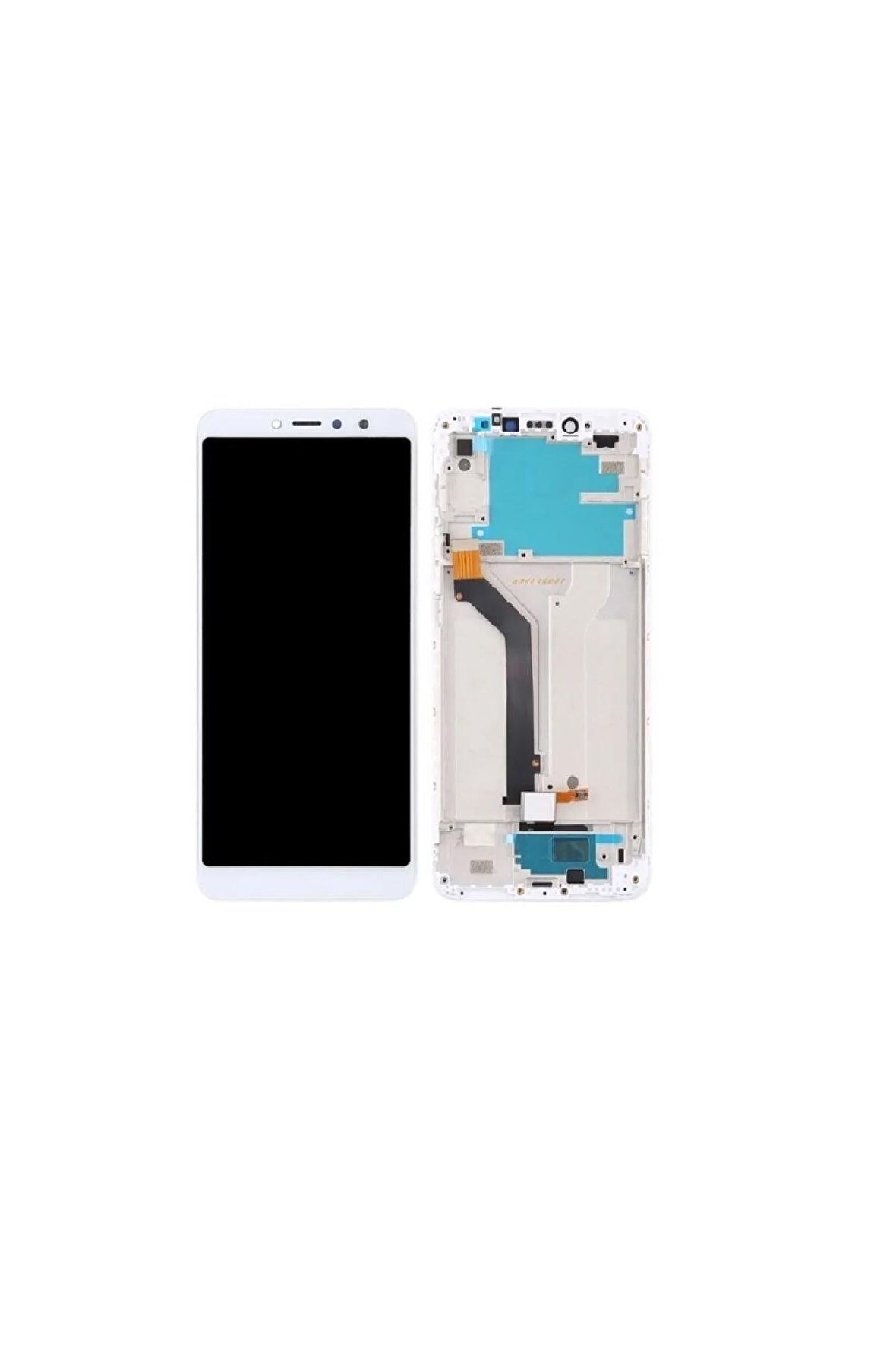 XİAOMİ Redmi S2 Beyaz Uyumlu Çıtalı Lcd Dokunmatik Ekran