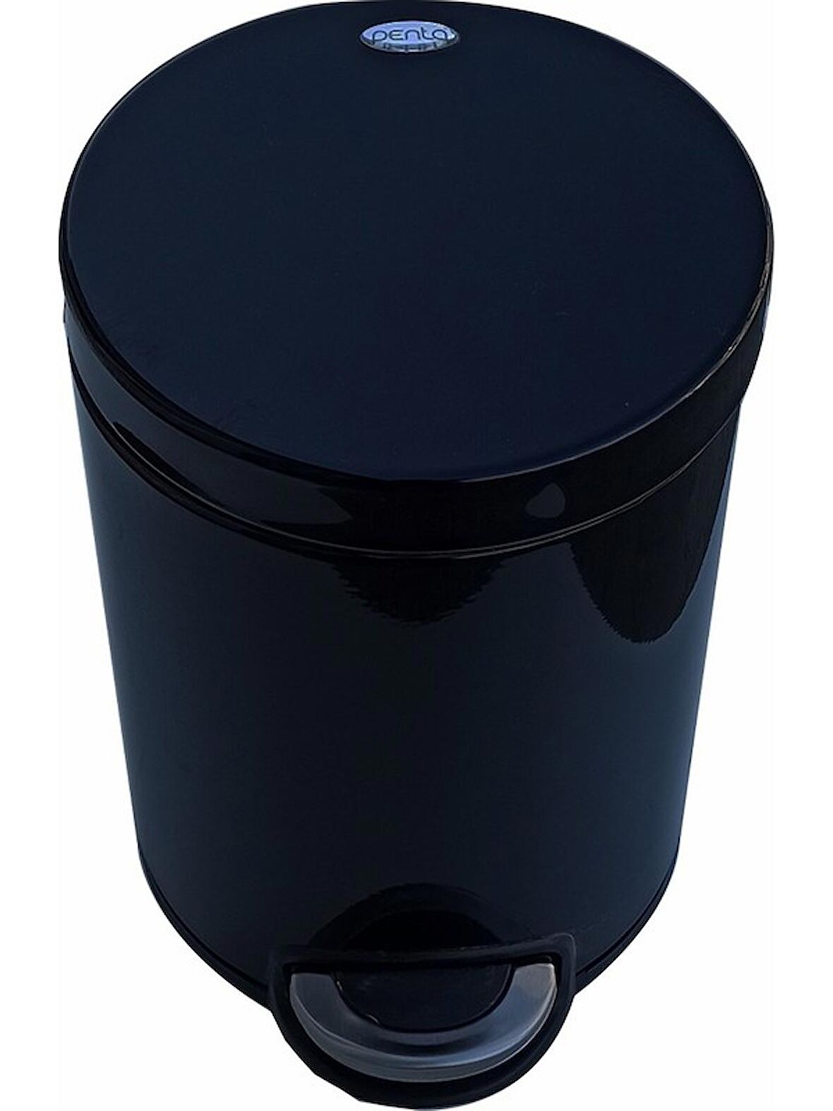 Penta 5 Litre Çöp Kovası Siyah Pedallı Çöp Kovası