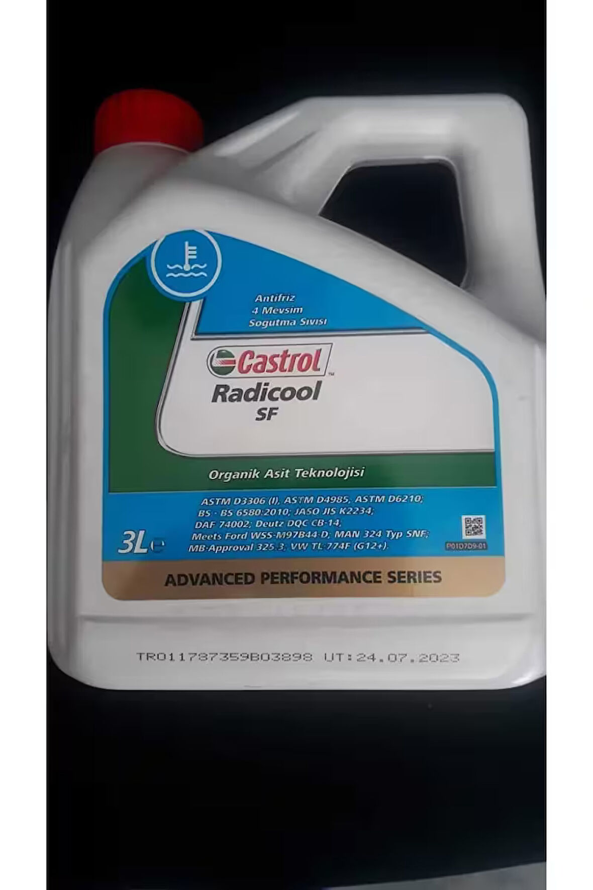 RADİCOOL SF KIRMIZI ANTIFIRIZ 3 L