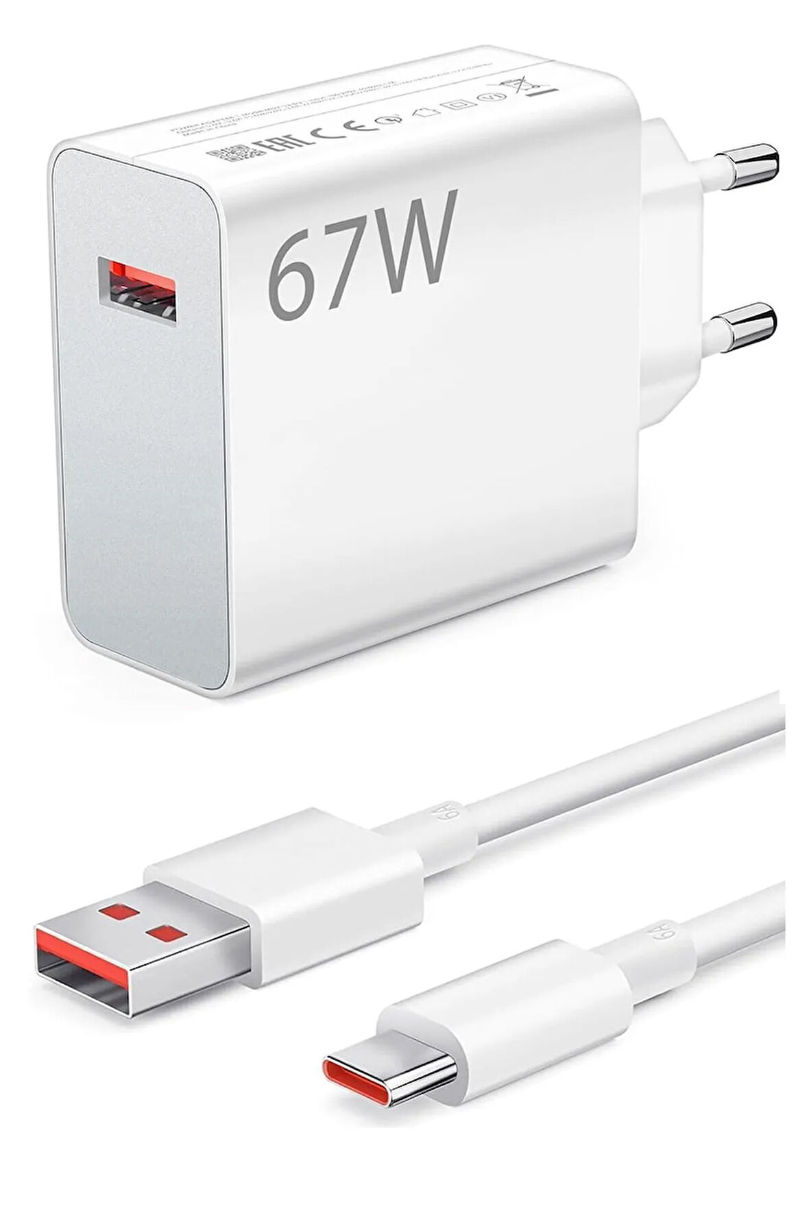 General Mobile GM 20 21 Plus 21 Pro Hızlı Şarj Aleti Type-C 67W