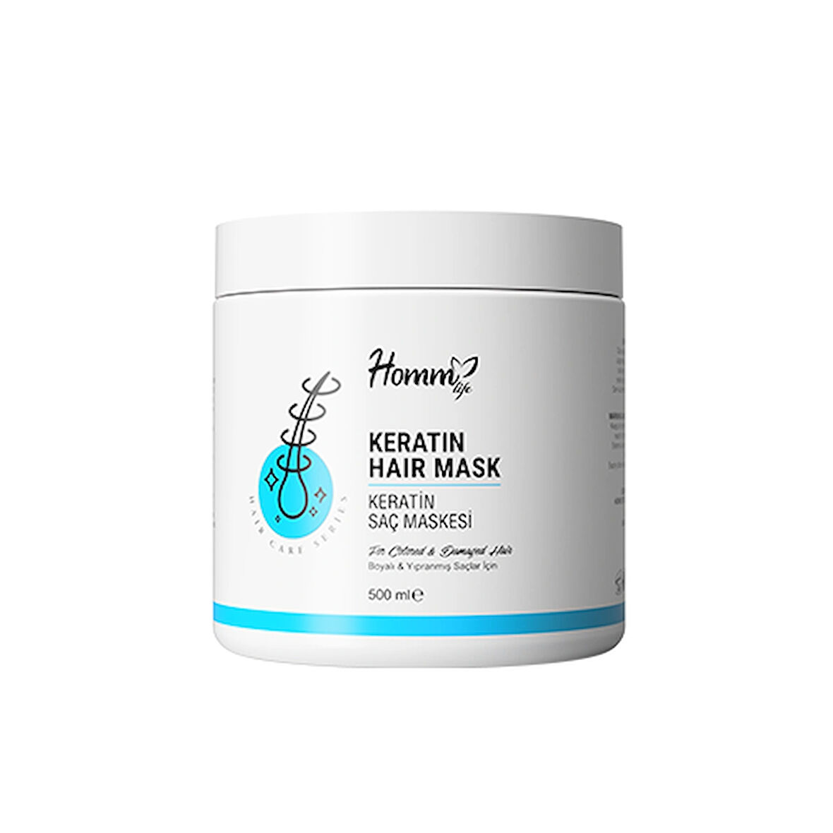 Homm Life Keratin Saç Maskesi 500 ml
