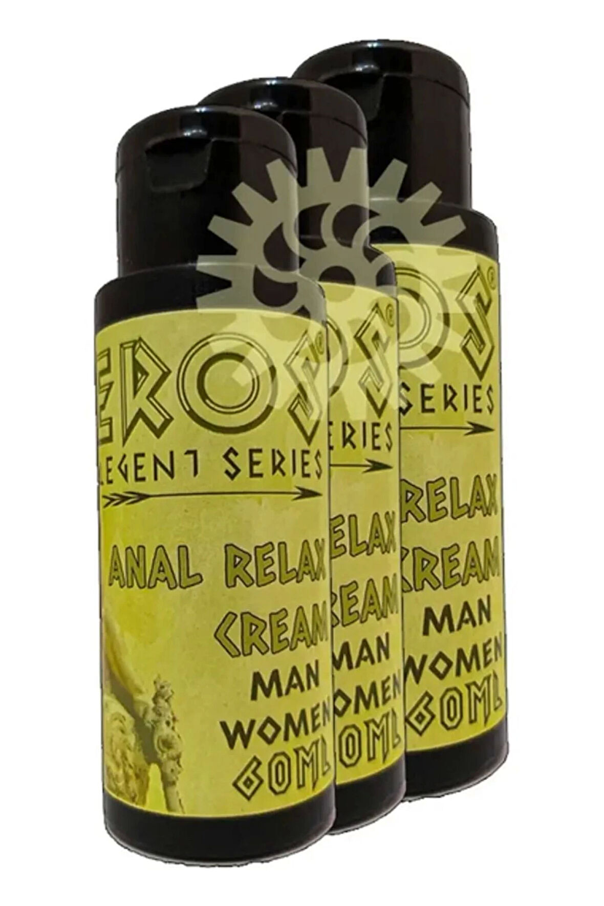Legent Reıx Cream 3 Adet Arka Teskin Edici Kayganlaştırıcı Gevşeklik Kremi 60 ml