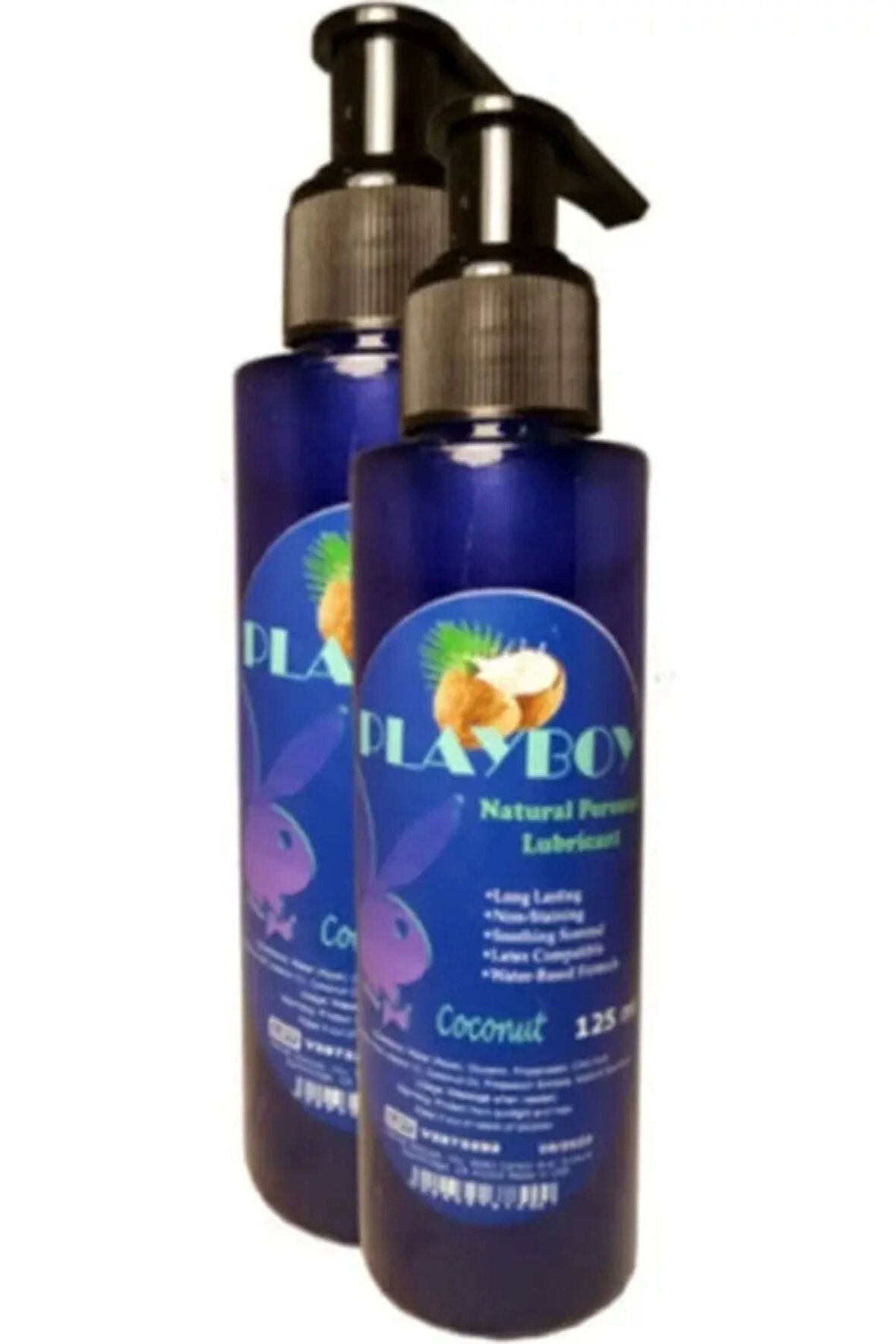 Coconut Flavor Natural Personal Lubricant 125ml Hindistancevizli Kayganlaştırıcı X 2 Adet