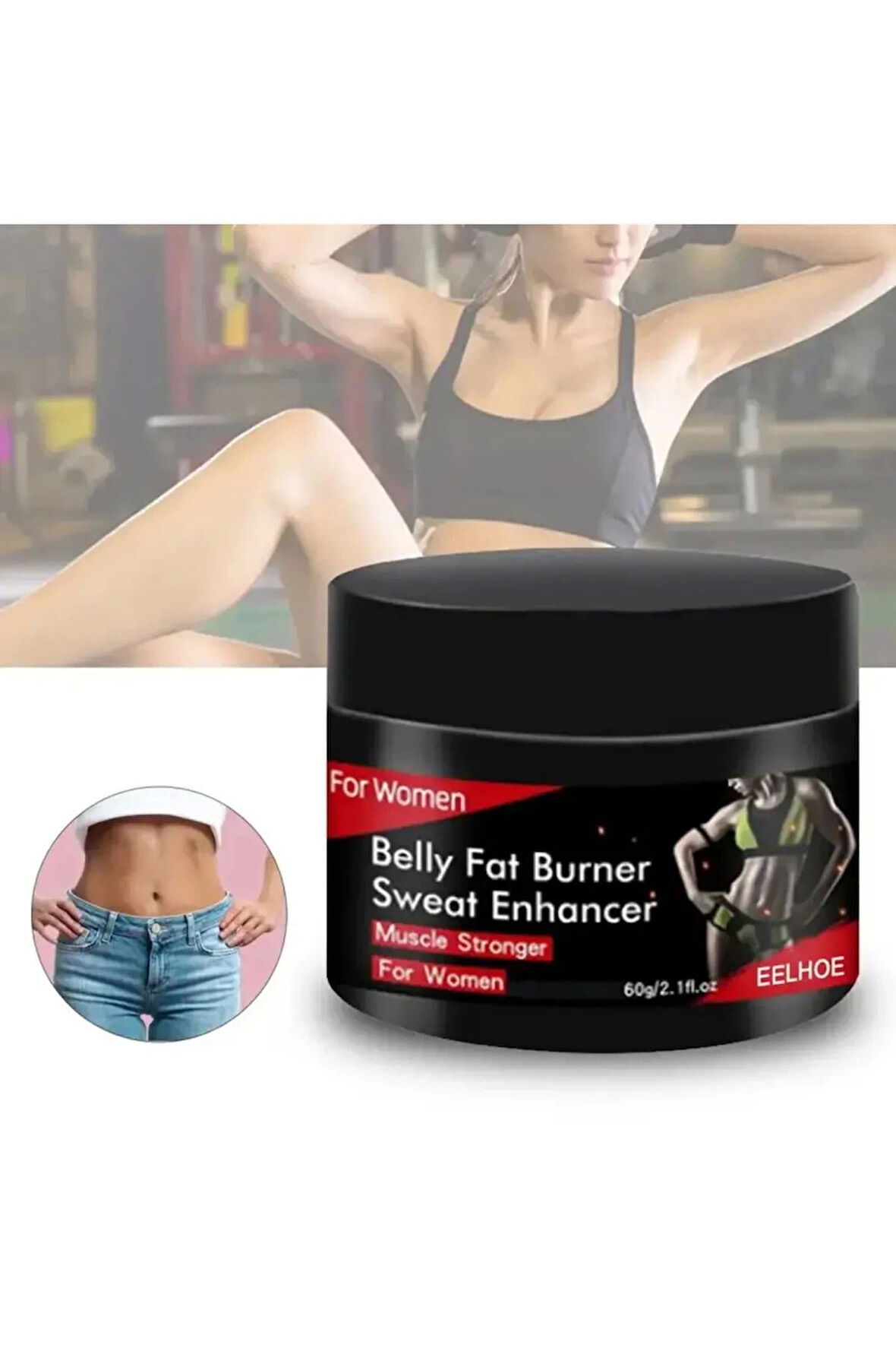 Belly Fat Burner For Women Bel İnceltme Kremi 100 ml