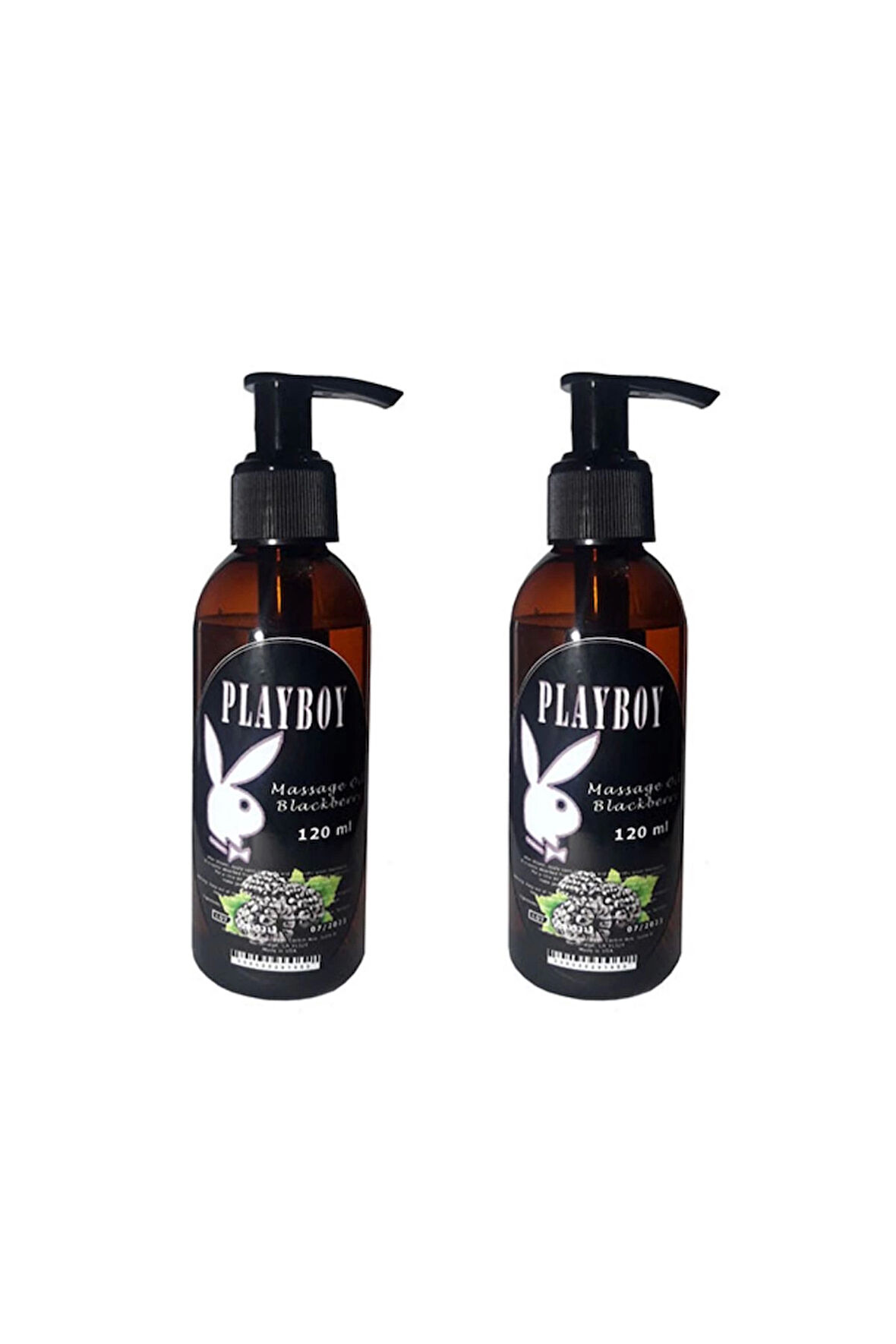 Böğürtlen Aromalı Vücut Masaj Yağı 120 ml X 2 ad / Blackberry Flavored Massage Oil