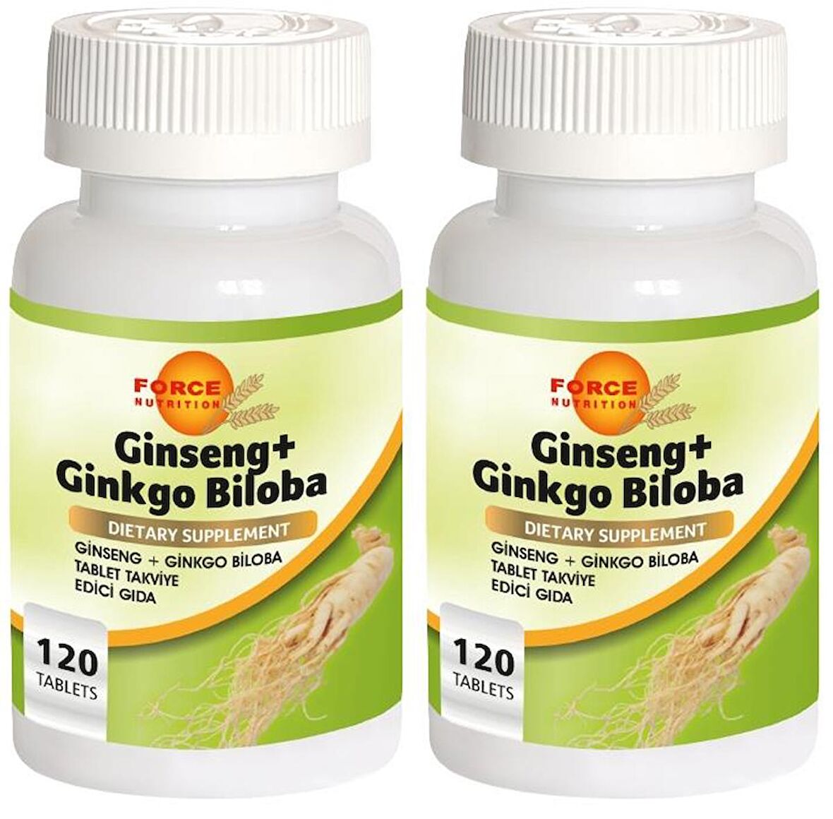 Sibirya Ginsengi Ginkgo Biloba 2x120 Tablet