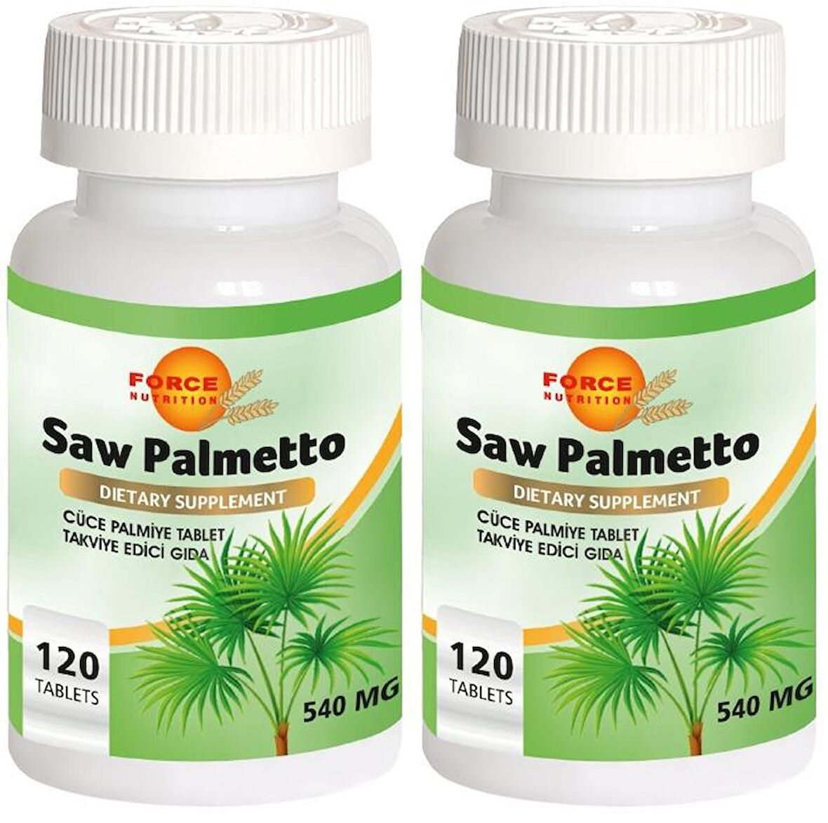 Saw Palmetto 2x120 Tablet Cüce Palmiye 540 Mg