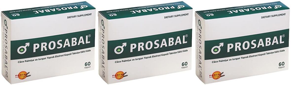 ProSabal 3x60 Kapsül Cüce Palmiye Isırgan Yaprak Ekstresi