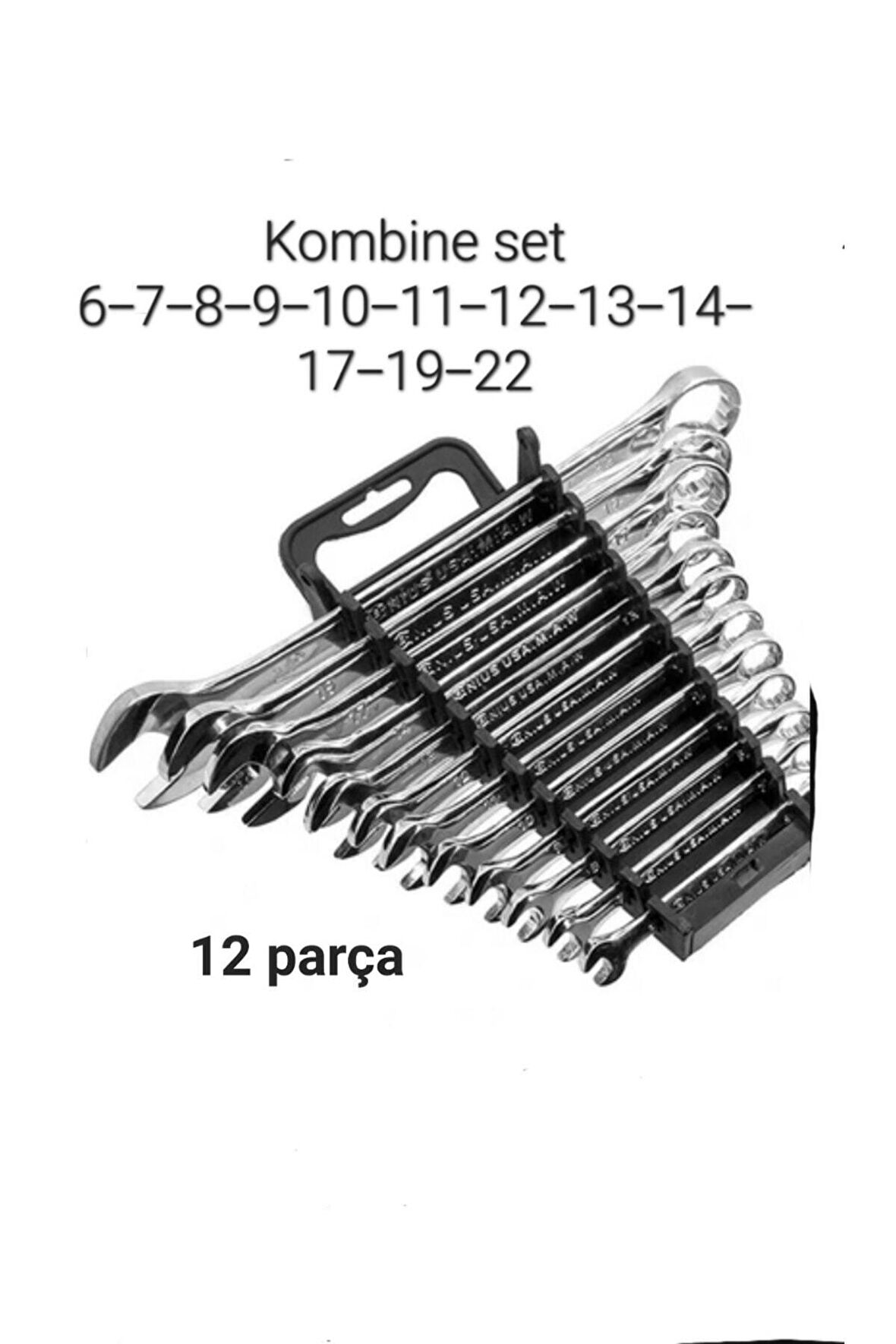 Kombine Anahtar Takımı 12'li