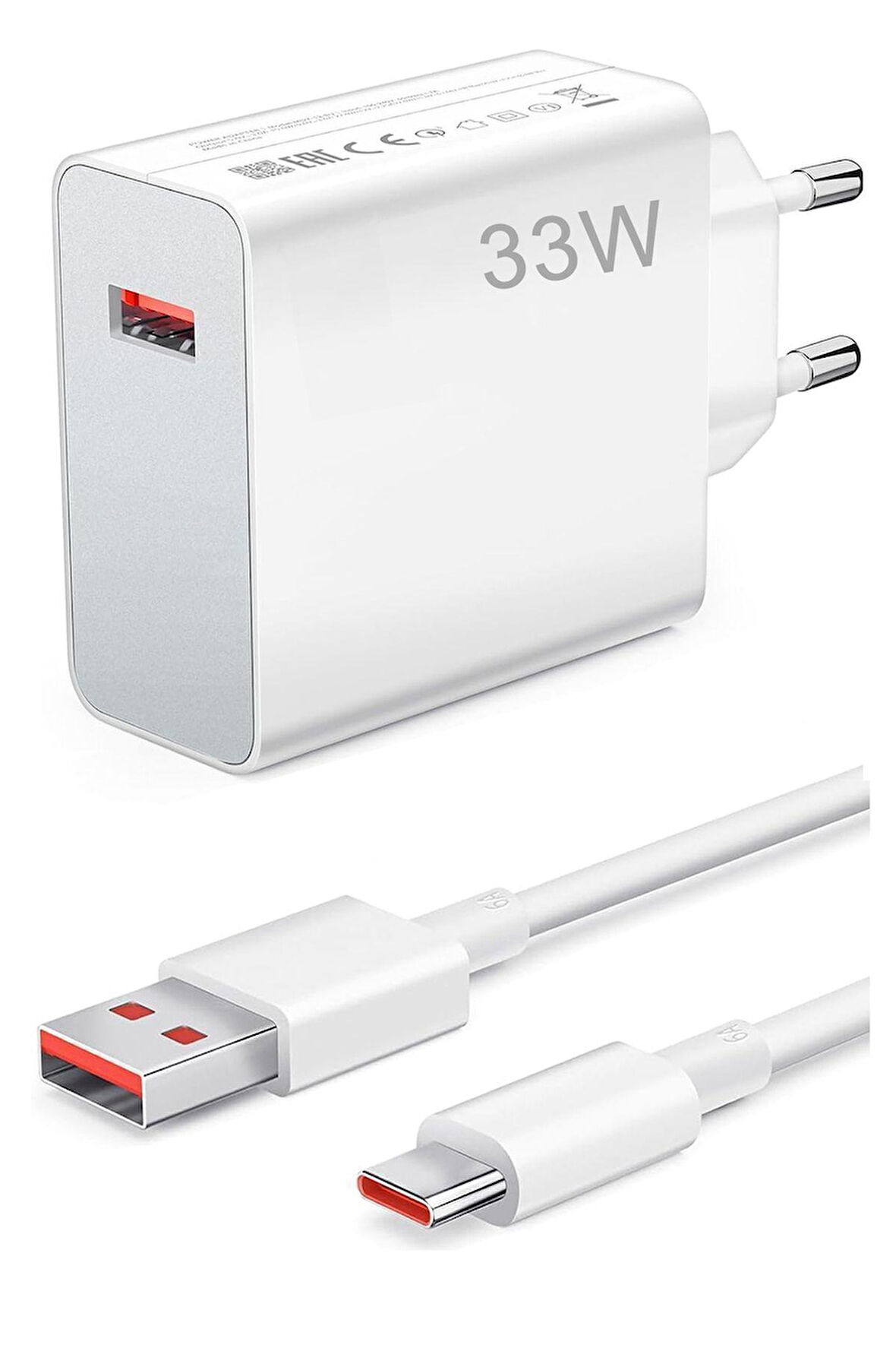 Ankacep Xiaomi Mi 10 10T 11 11i Pro Lite Ultra  Uyumlu Şarj Aleti  TypeC 33W Hızlı Şarj ( Orijinal Subzero) SBZSG37