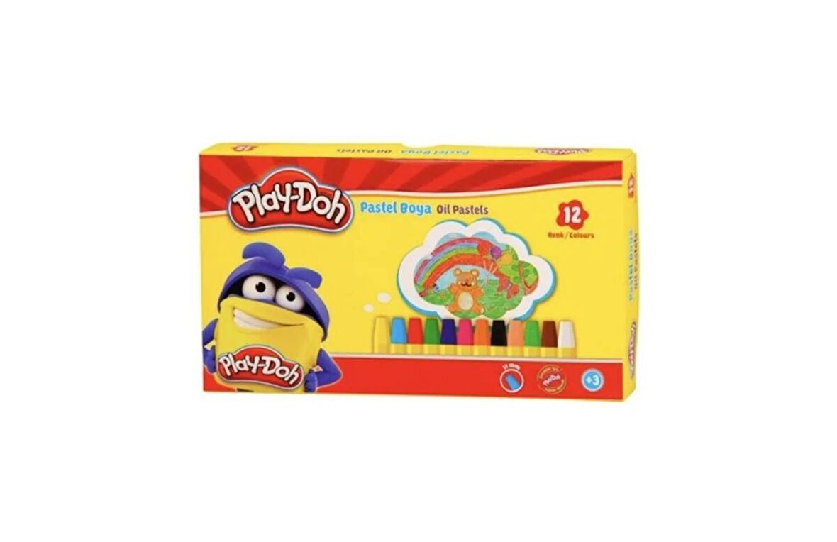 Play-Doh Pastel Boya 12 Renk