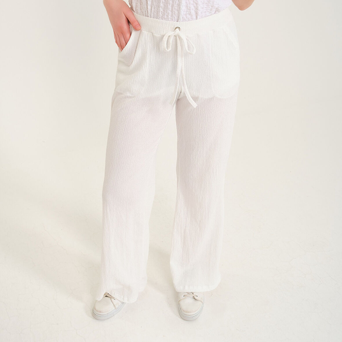 Günlük Yazlık Rahat Kesim Kadın Pantolon