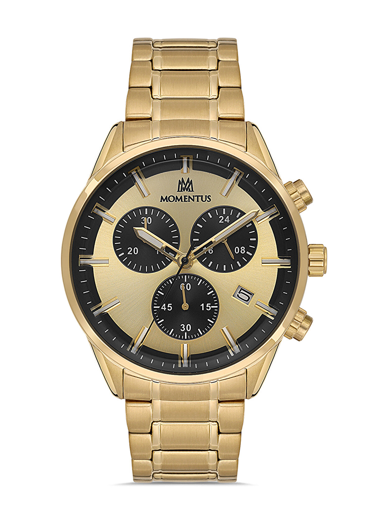 Momentus Gold Çelik Kordon Erkek Kol Saati SC380G-08SG