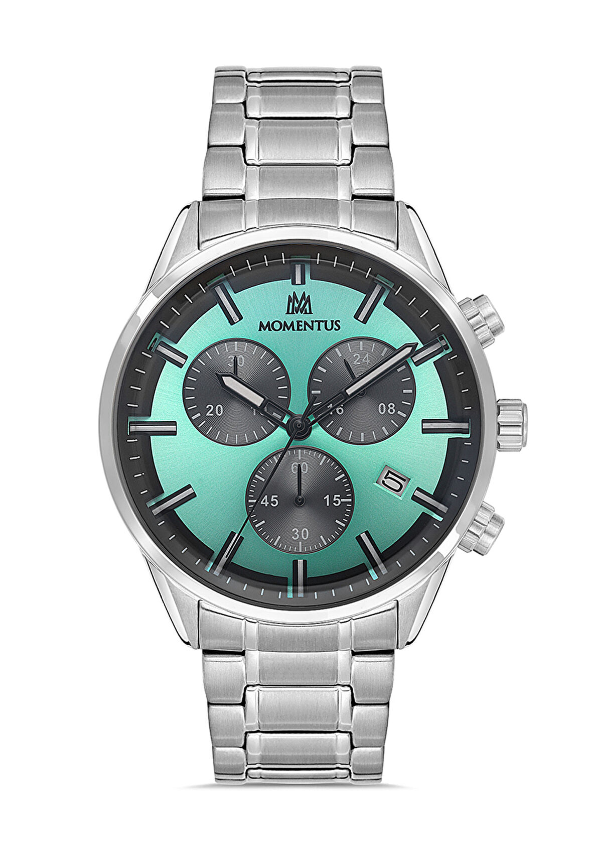 Momentus Gümüş Çelik Kordon Erkek Kol Saati SC380S-10SS