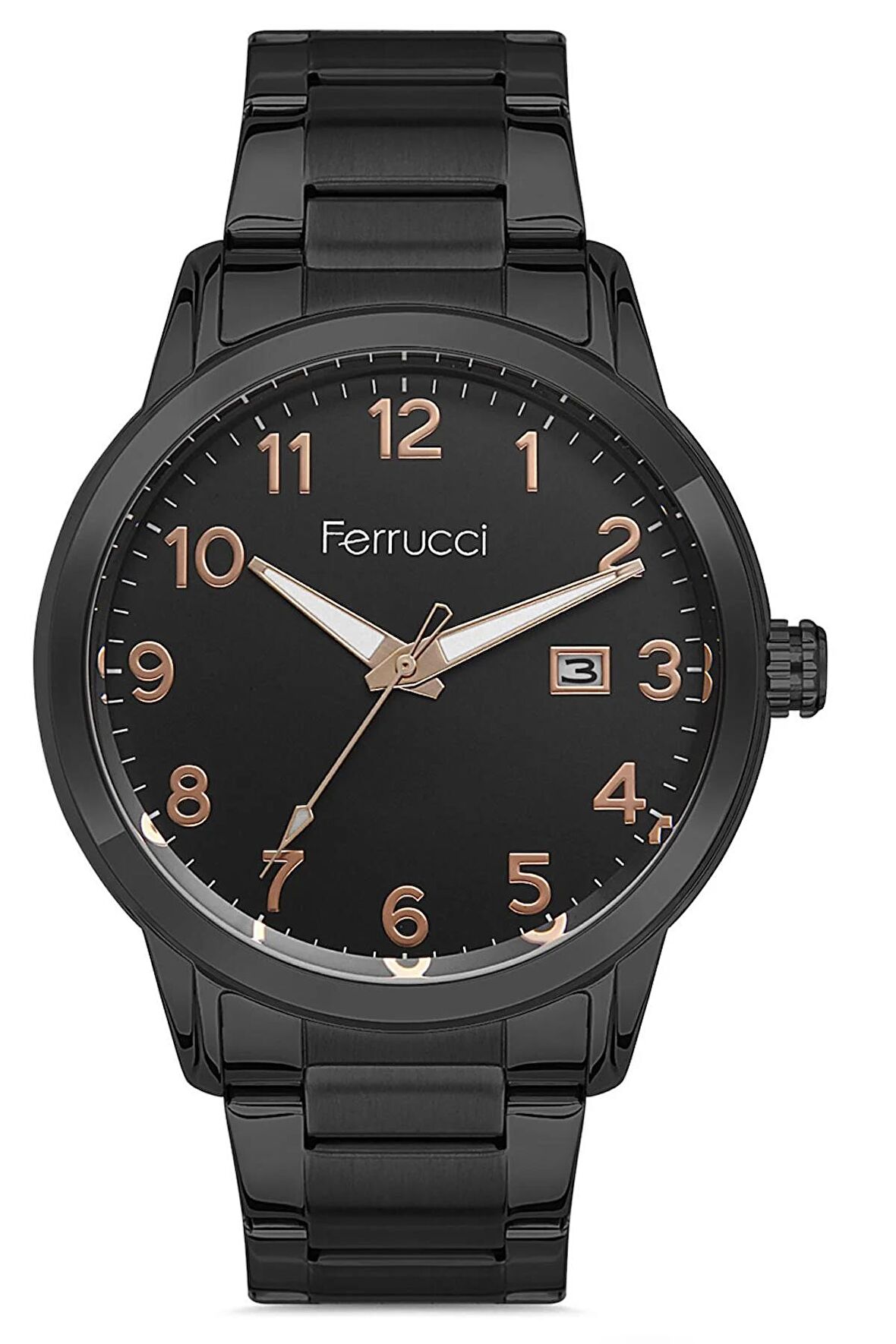 Erkek Çelik Kordon Kol Saati Çelik Kasa Su Geçirmez Paslanmaz Çelik Takvimli Premium Model