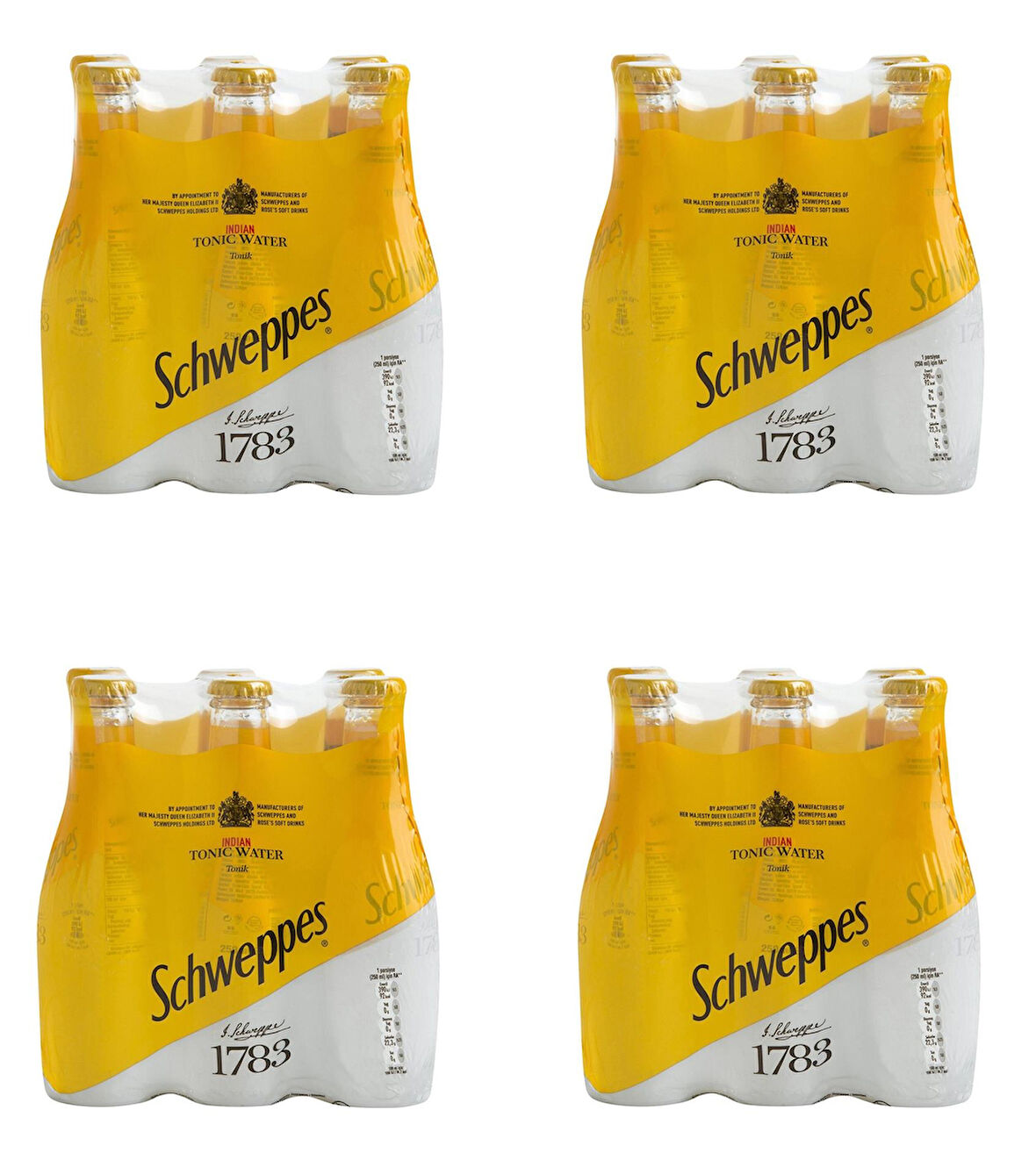 Schweppes Tonik Cam 250 Ml X 24 Adet