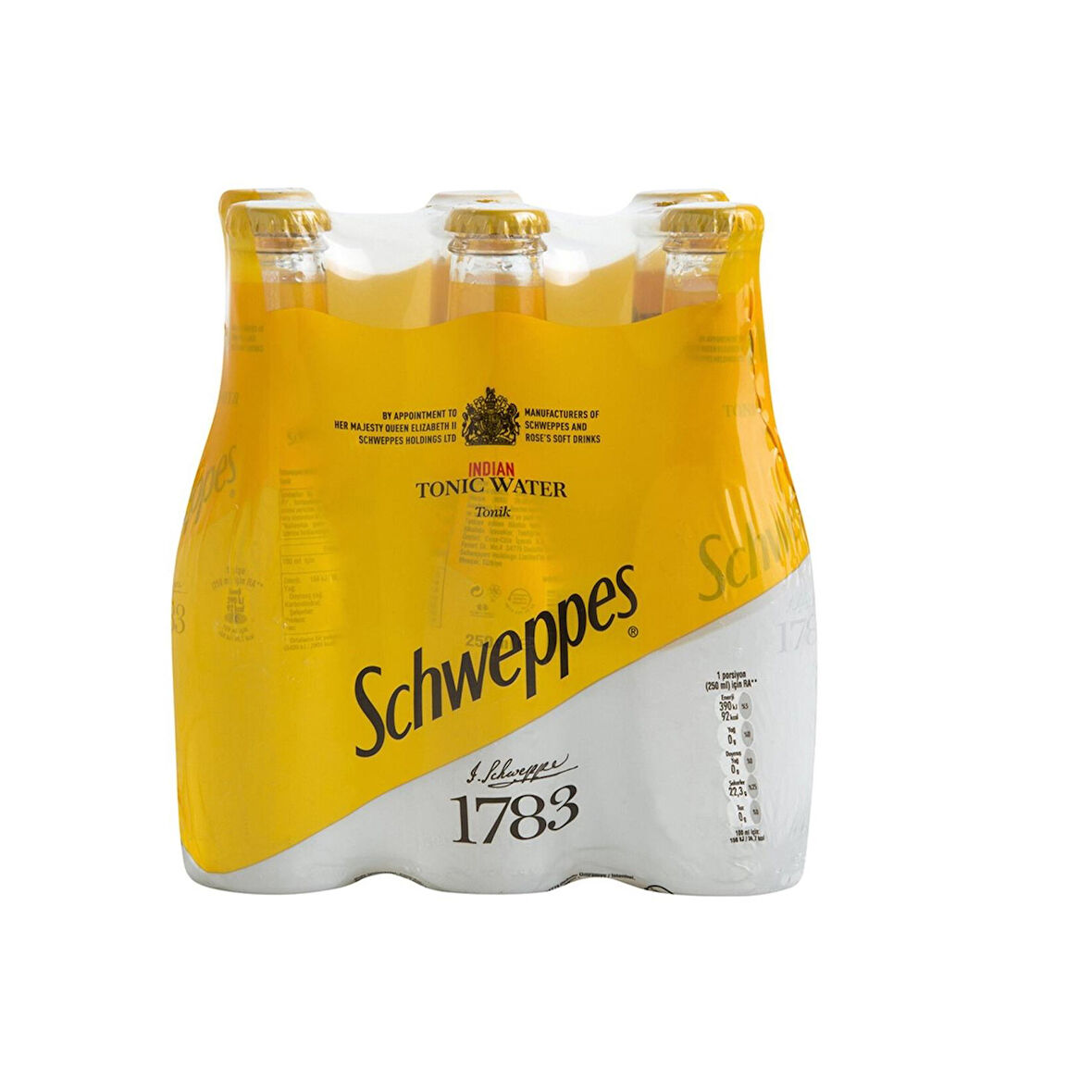 Schweppes Tonik Cam 250 Ml X 6 Adet