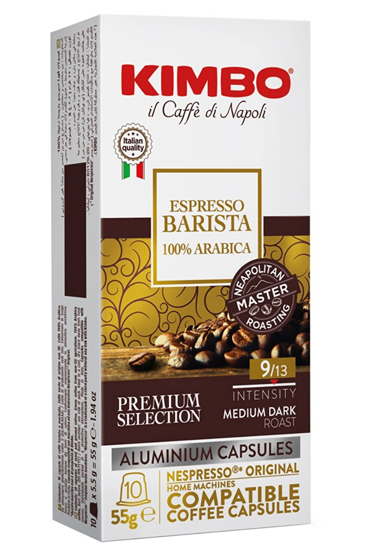 Barista Armonia 100% Arabica Nespresso Uyumlu Kapsül Kahve (Alüminyum) (10'lu Kutuda)