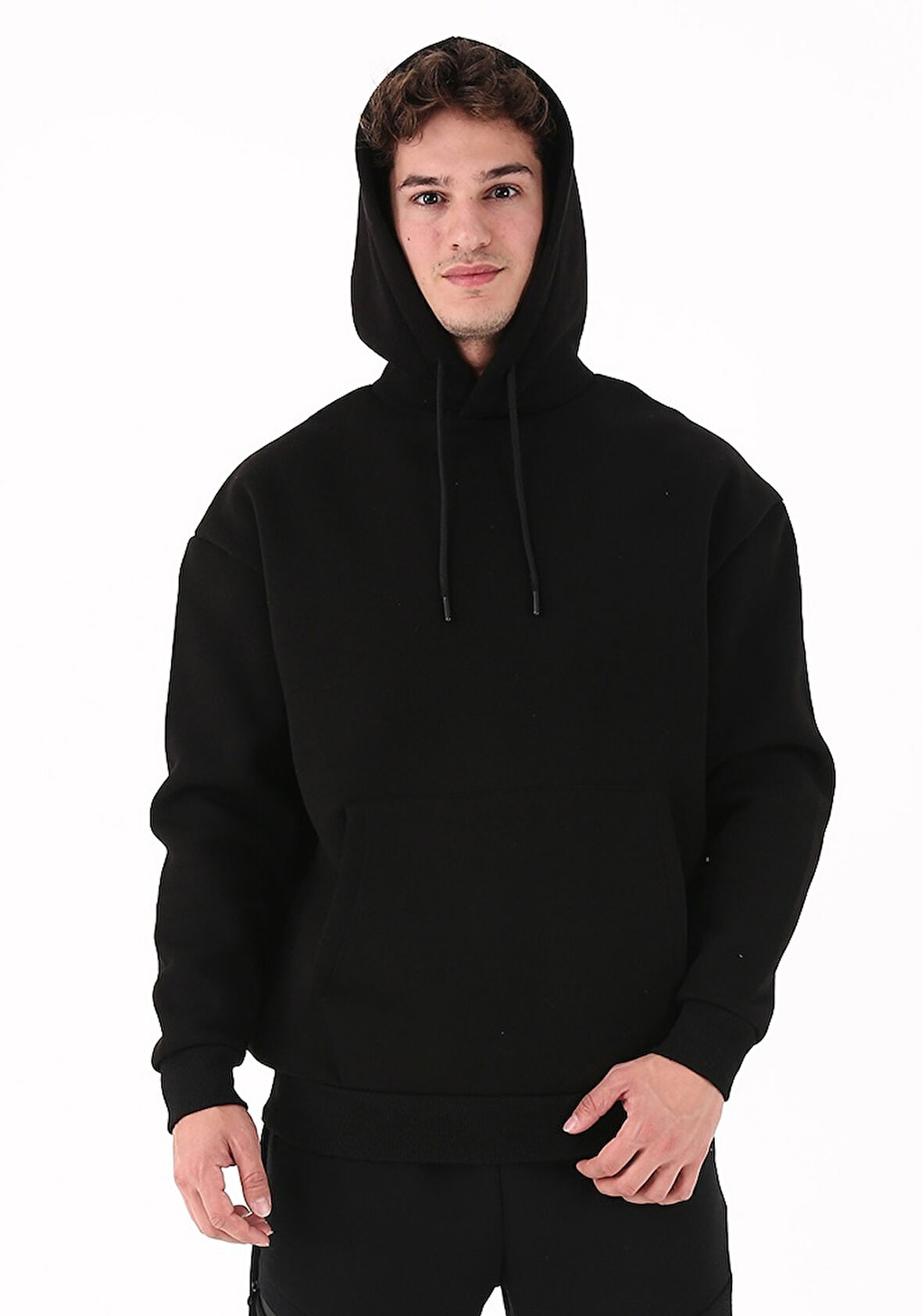 Scorp Origin Erkek Hoodie Sweatshirt Siyah