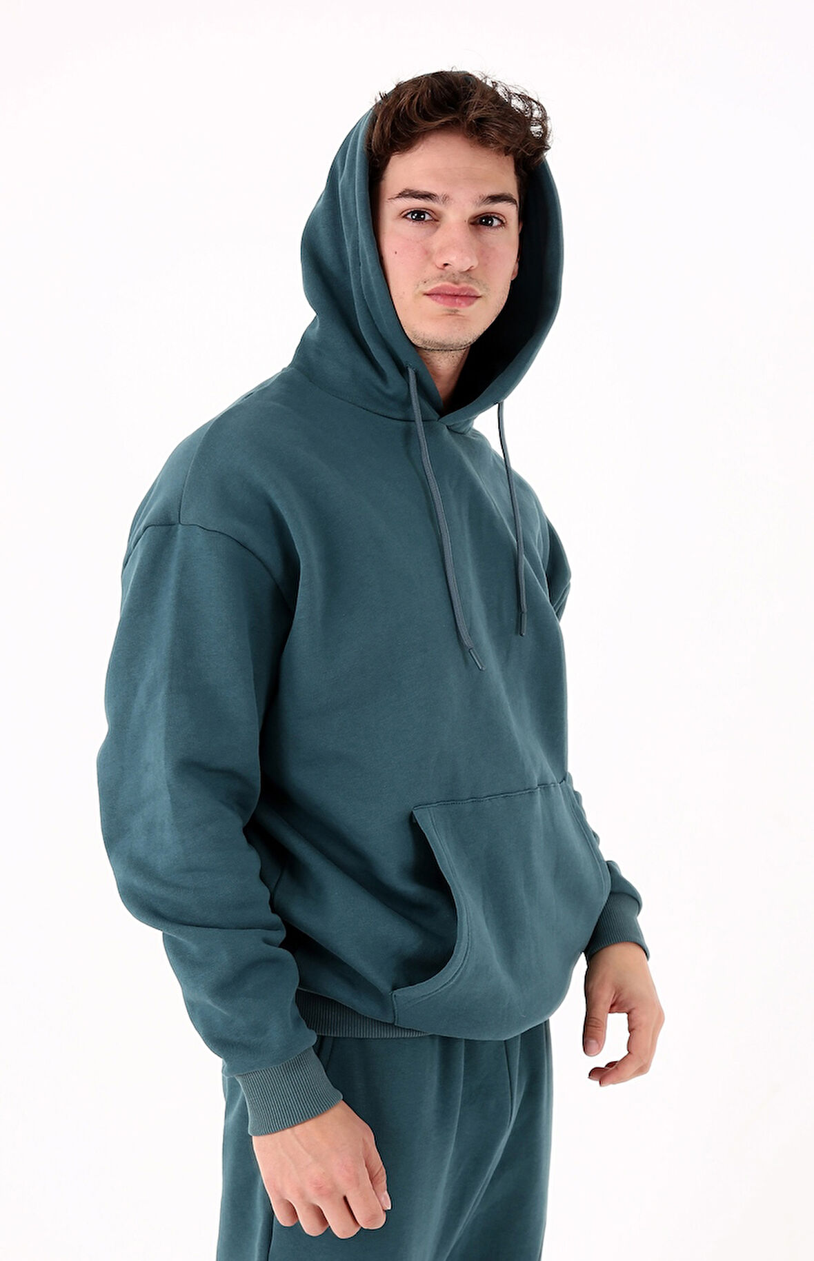 Scorp Origin Erkek Hoodie Sweatshirt Petrol