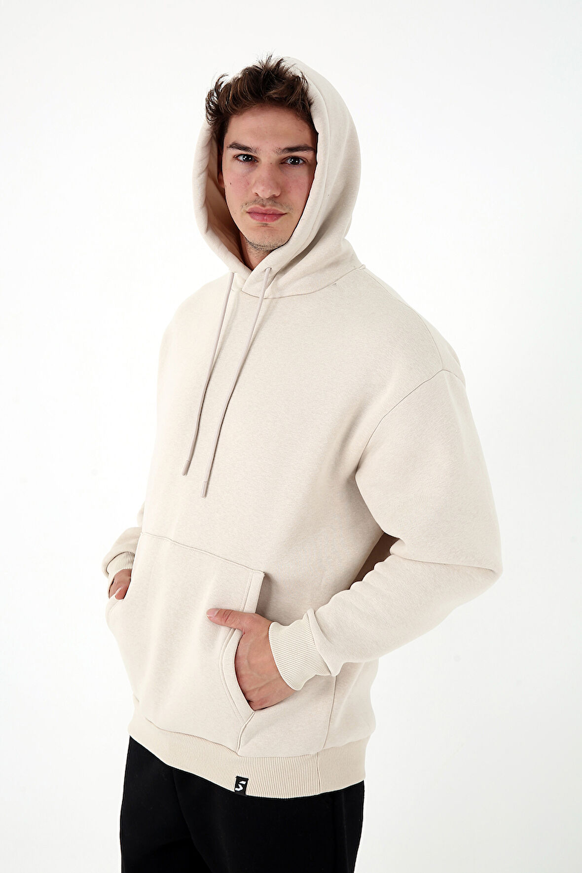 Scorp Origin Erkek Hoodie Sweatshirt Bej