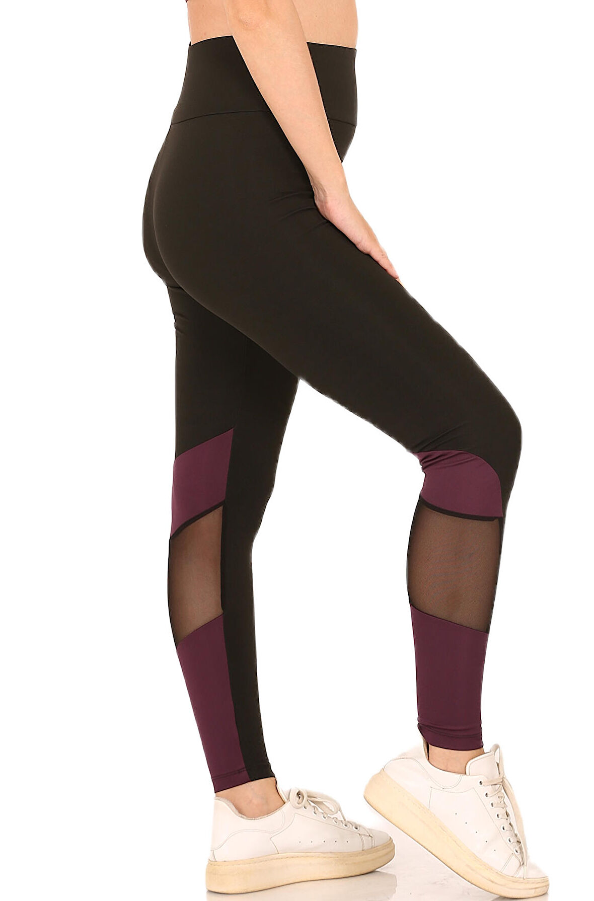 Scorp Revolution Spor Tayt Siyah Bordo