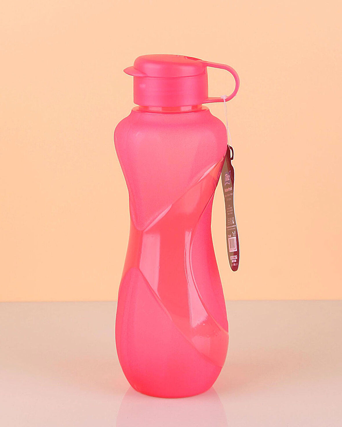 1.5 Litre Pembe Waterfresh BPA İçermez Sağlıklı Matara Motivasyon Suluk Okul Suluğu
