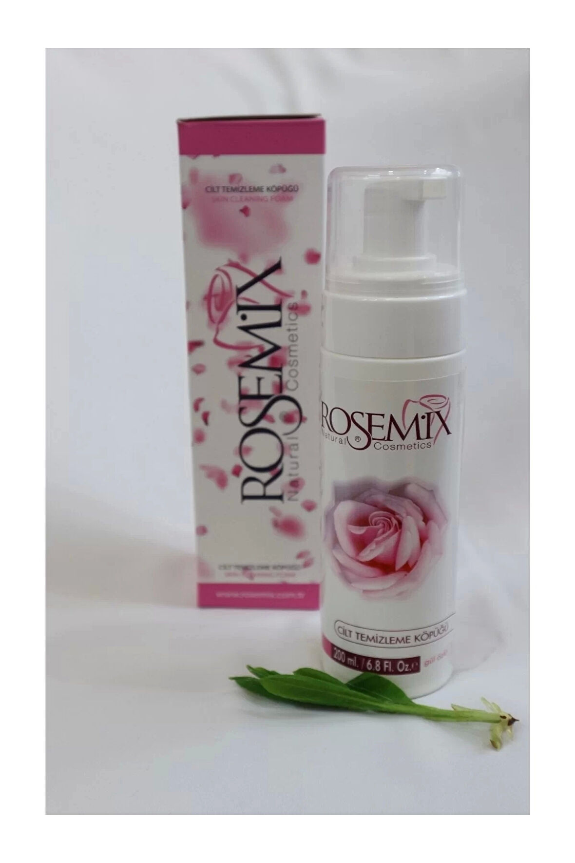 Rosemix Cilt Temizleme Köpüğü Gül 200 ml