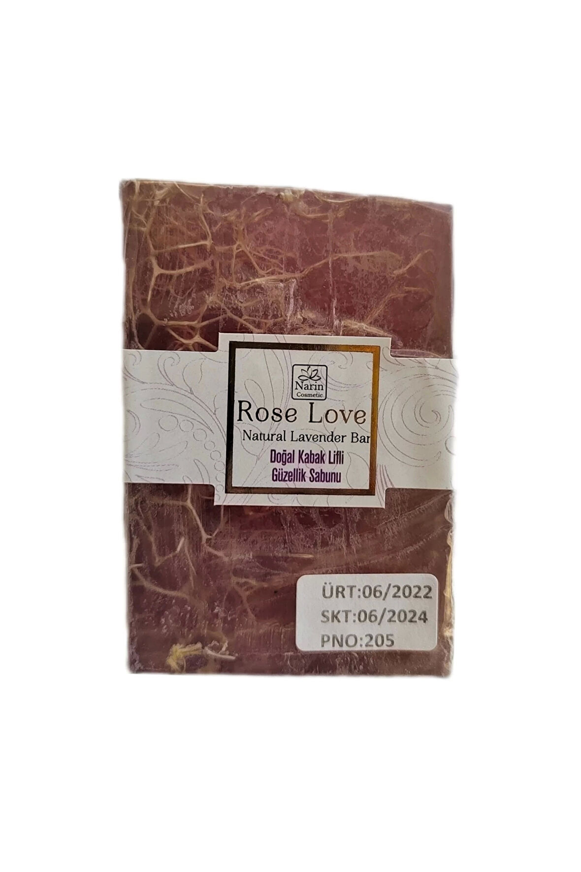 Rose Love Kabak Lifli Lavanta Sabunu 110 gr