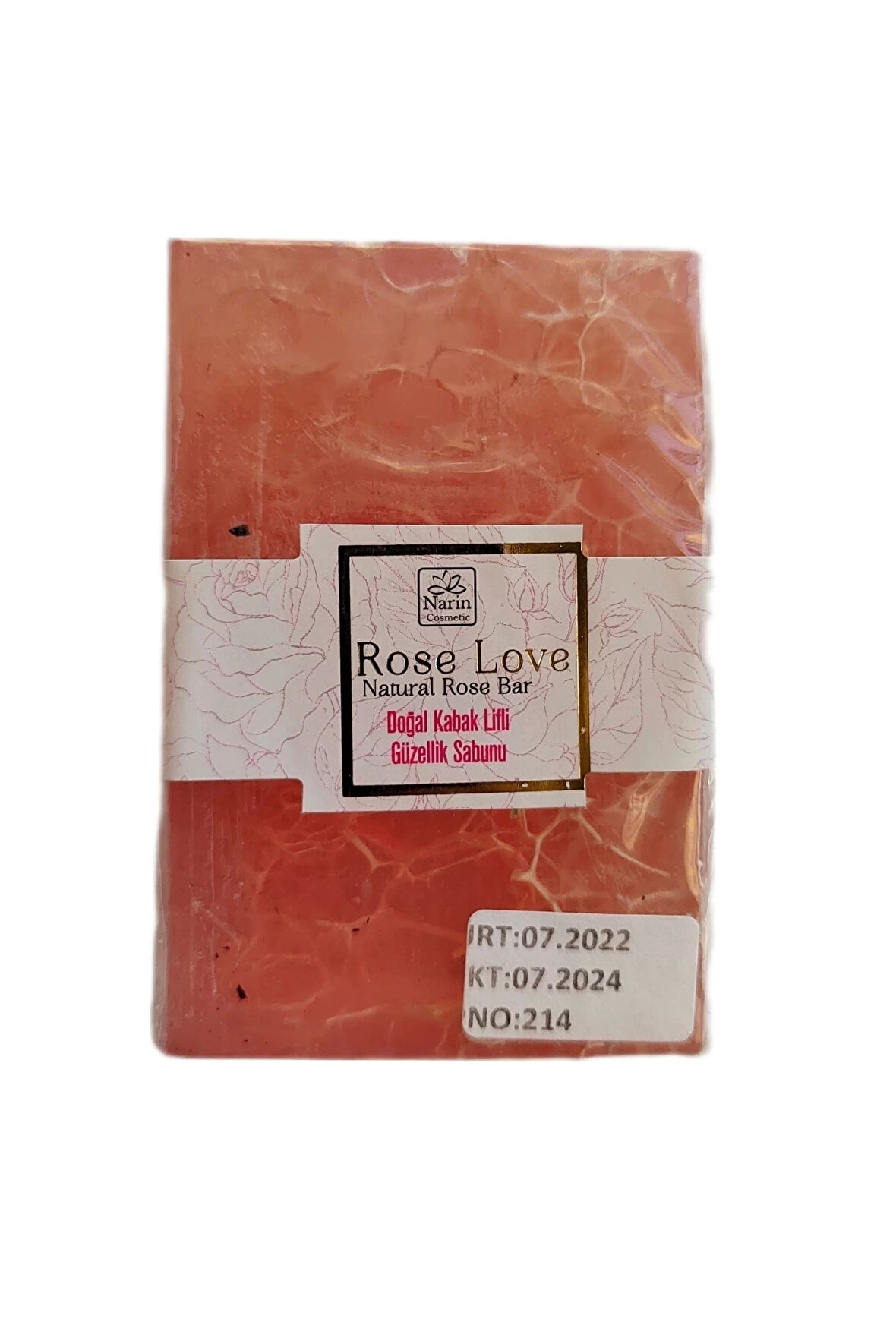 Rose Love Kabak Lifli Gül Sabunu 110 gr